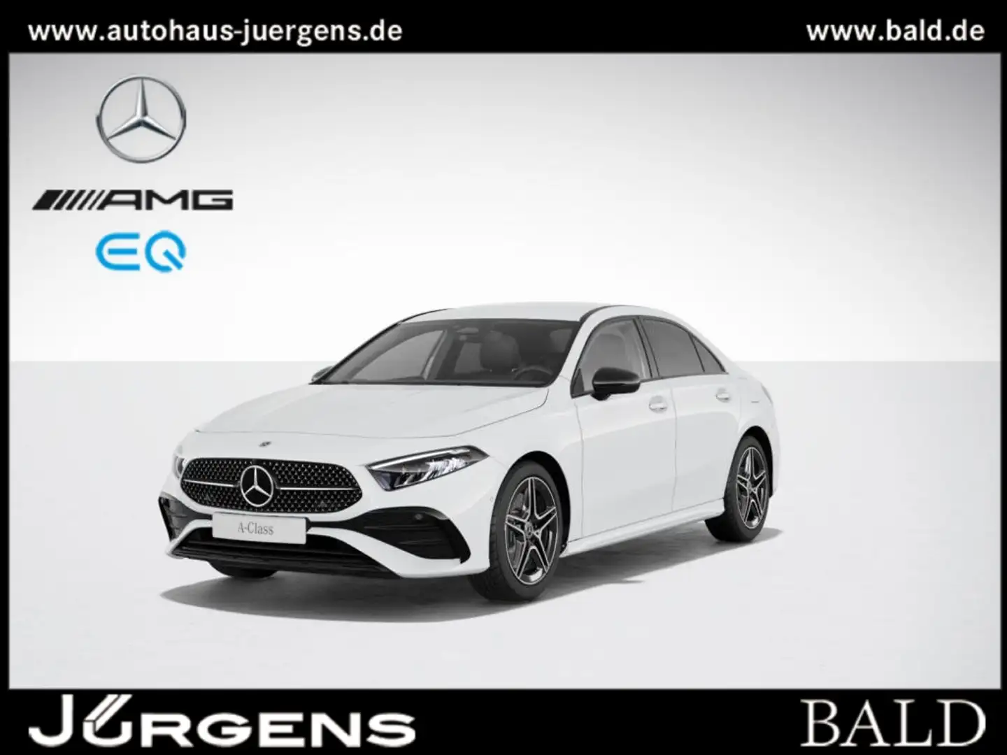 Mercedes-Benz A 220 d Limo AMG-Sport/LED/Cam/Night/Ambiente/18 Blanc - 1