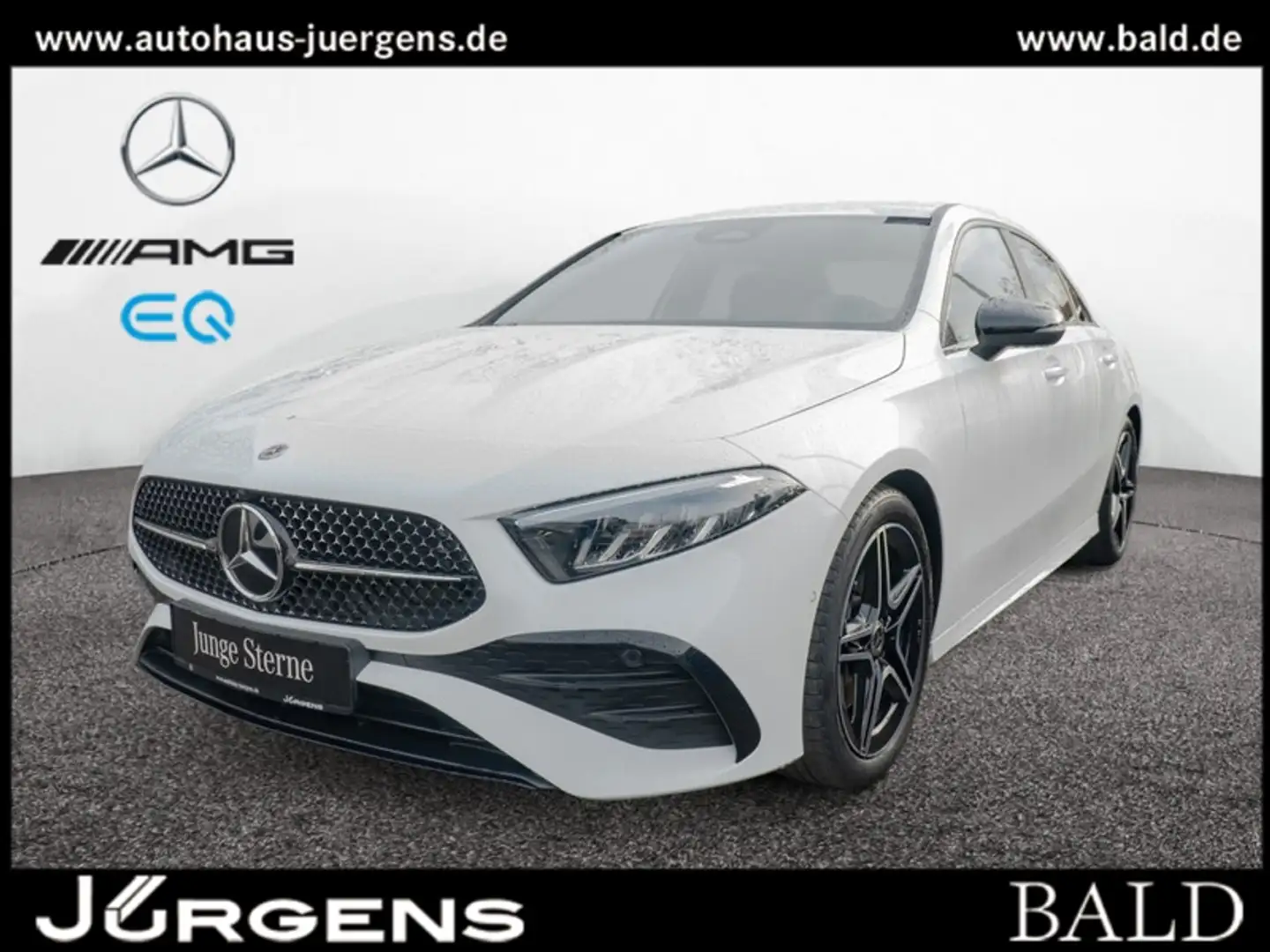 Mercedes-Benz A 220 d Limo AMG-Sport/LED/Cam/Night/Ambiente/18 Weiß - 1