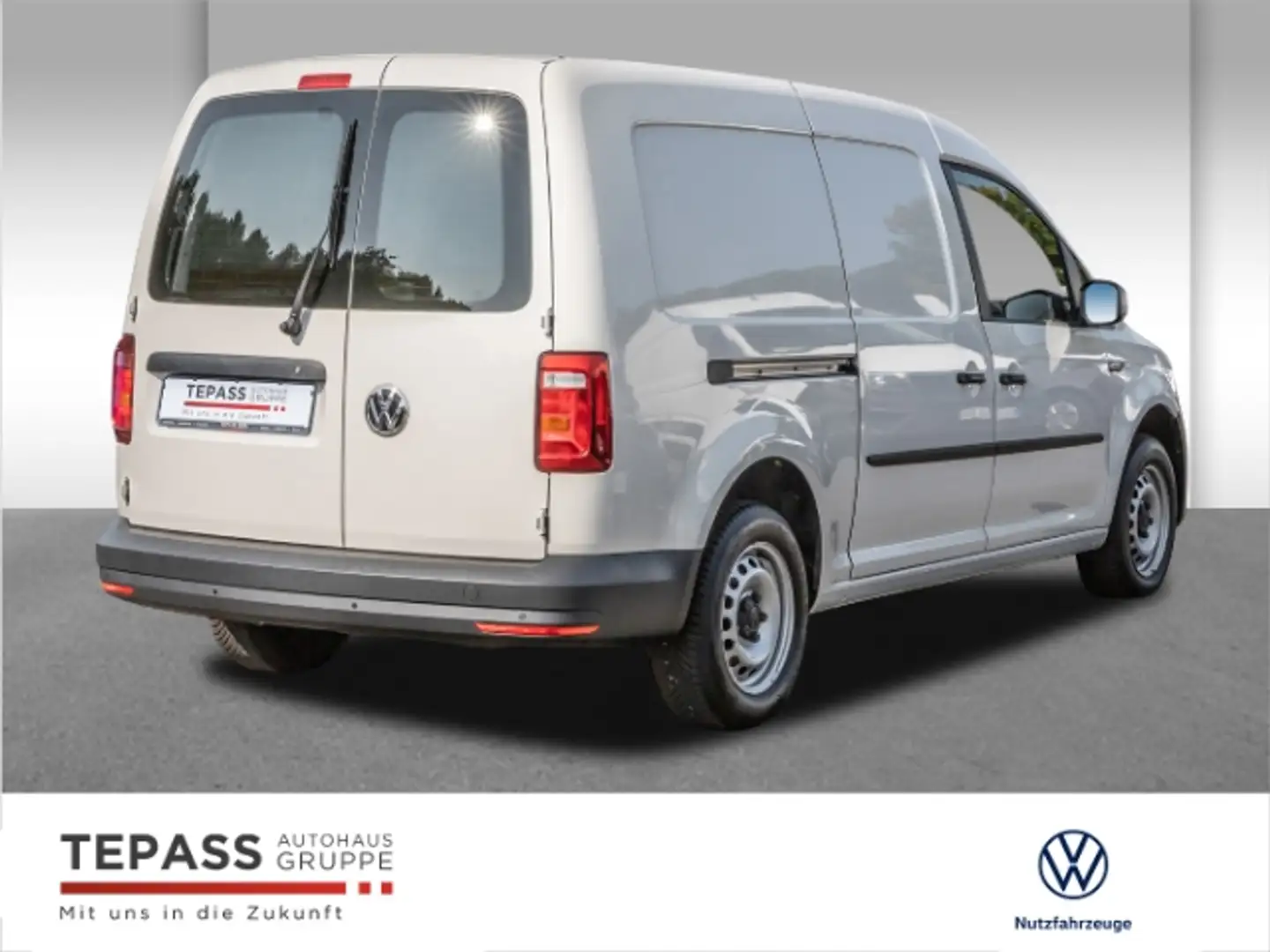 Volkswagen Caddy Maxi 2.0l TDI Kastenlagen Lang KLIMA RADIO B Blanco - 2