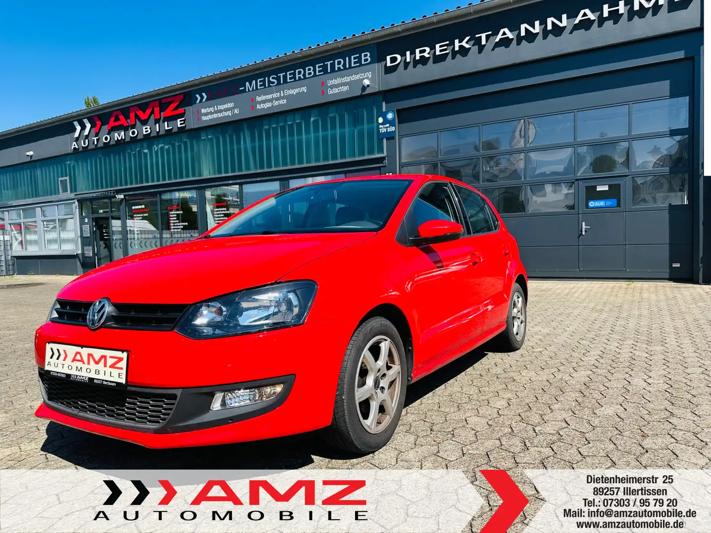 Volkswagen Polo 1.2 Schaltgetriebe - Match Rojo - 1