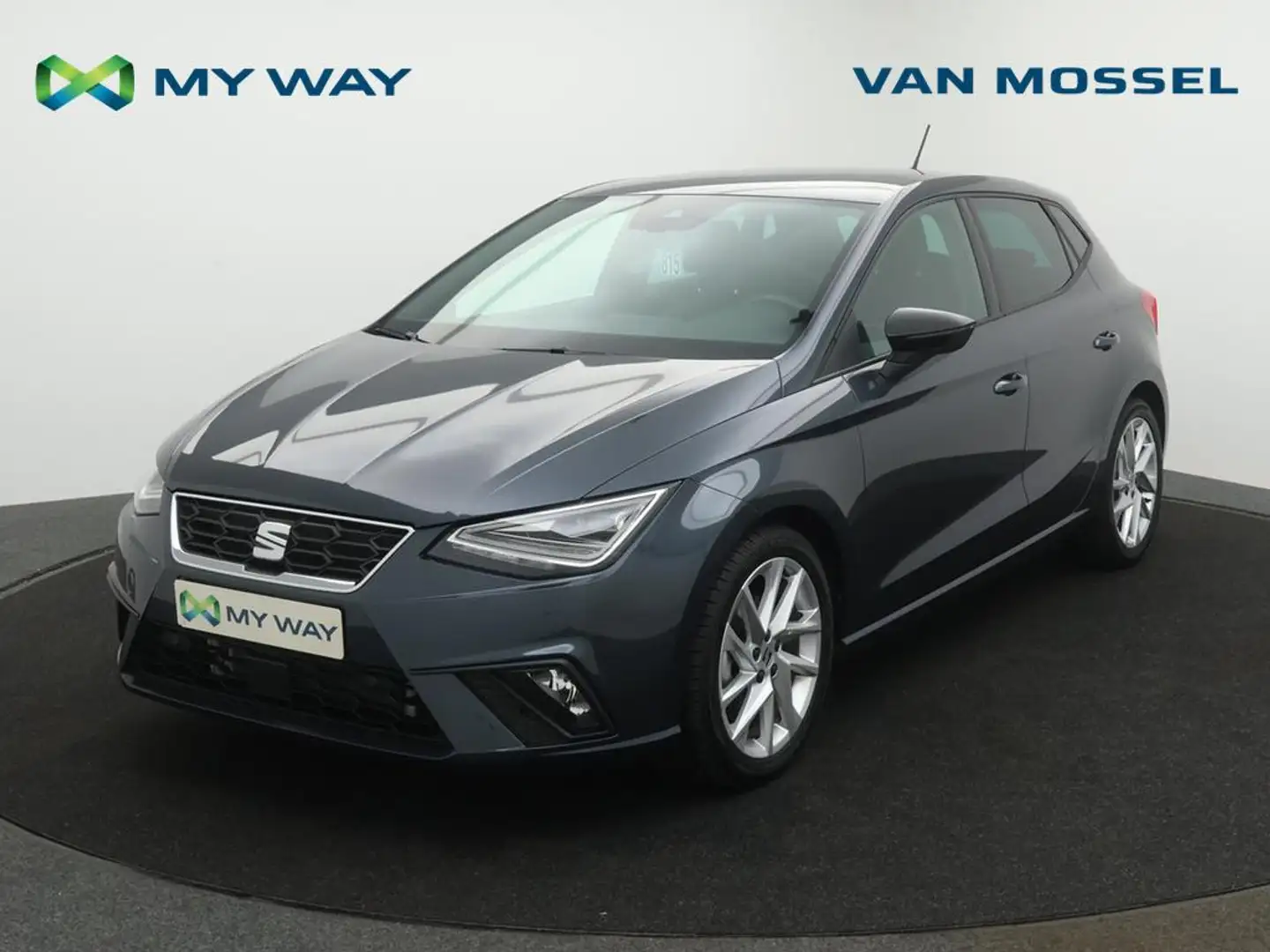 SEAT Ibiza Ibiza 1.0TSI FR 115PK AUTOMAAT*ZETELVERWARMING*APPCONNECT*PDC*CRUISE CONTROL*BLTH*AIRCO... Gris - 1