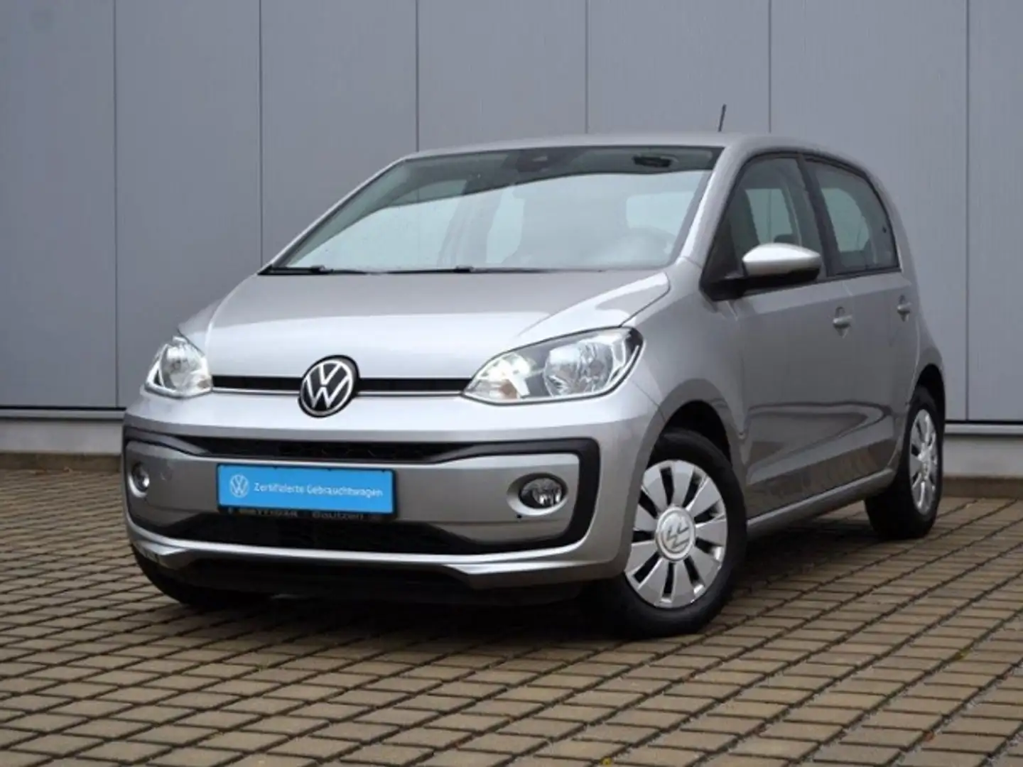 Volkswagen up! 1.0 Move 4-TÜRER/COMP.-PHONE/KLIMAANLAGE/MAPS+MOR Silber - 2