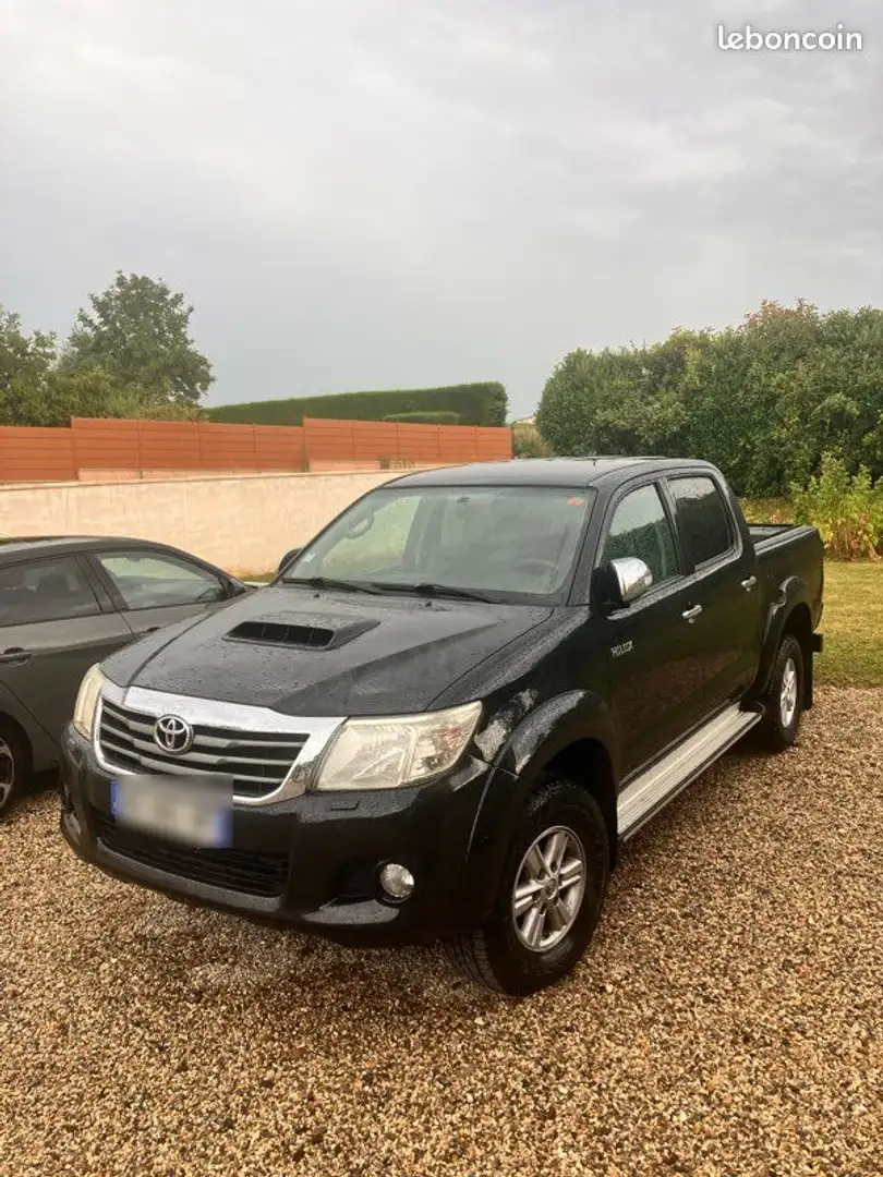 Toyota Hilux HILUX MC'11 DBLE CAB 3.0L 171 D-4D 4x4 LEGENDE A Noir - 2