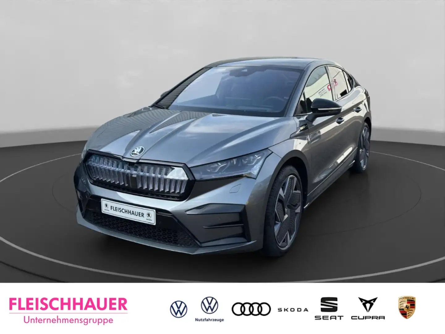 Skoda Enyaq Suite Coupe RS 82 kWh Batterie HUD AHK-klappbar Na Grigio - 1