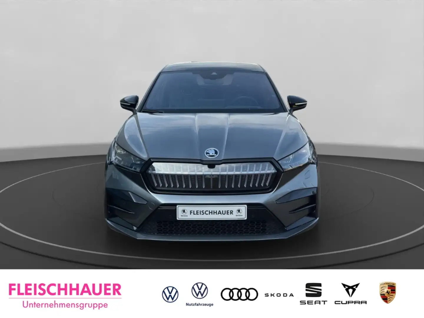 Skoda Enyaq Suite Coupe RS 82 kWh Batterie HUD AHK-klappbar Na Grigio - 2