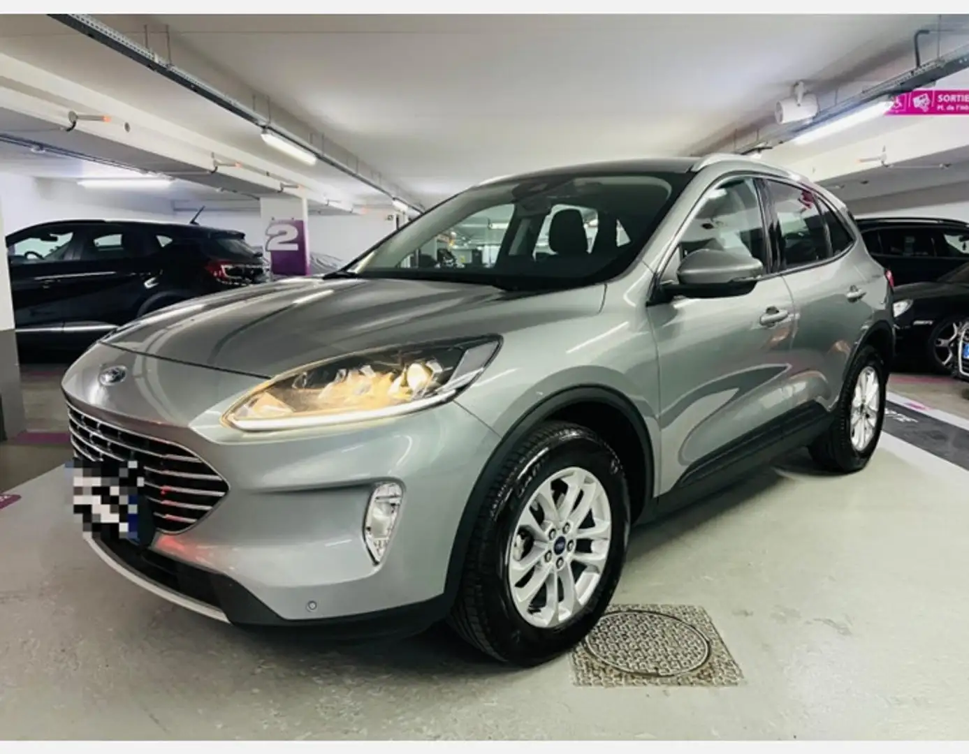 Ford Kuga 2.5 DURATEC 190CH FHEV E85 TITANIUM BVA***TVA***Garantie 12 mois*** Gris - 1