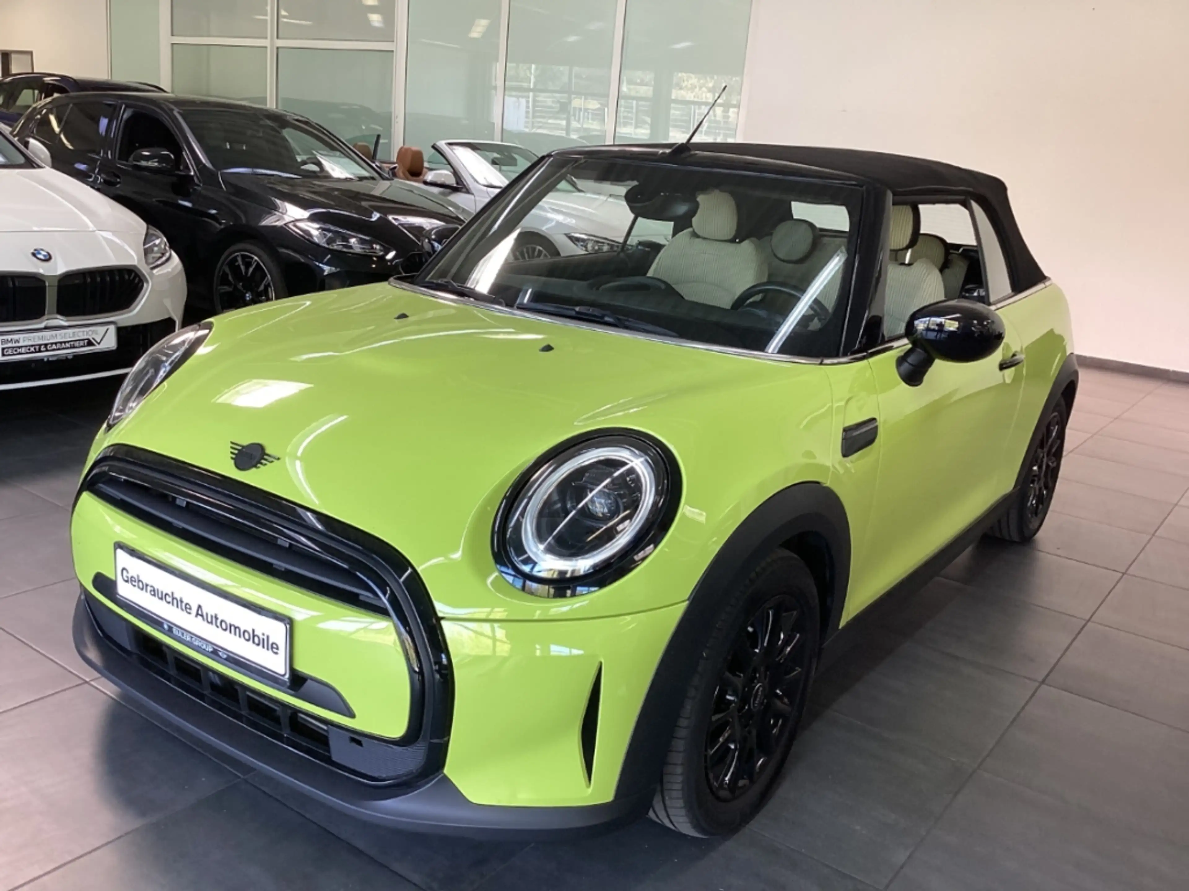 MINI Cooper Cabrio Classic Trim LED DAB Sports. SHZ LMR PDC Tempomat — photo 15