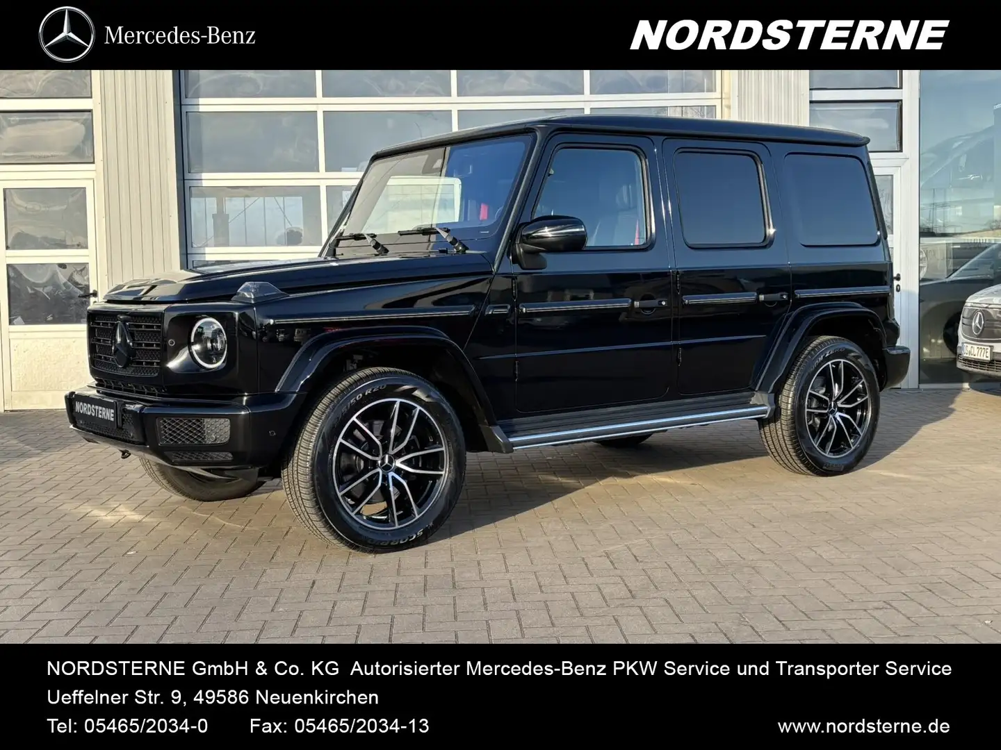 Mercedes-Benz G 500 G 500 AMG-LINE+NIGHT+DISTRONIC+SHD+MEMORY+360° Černá - 1