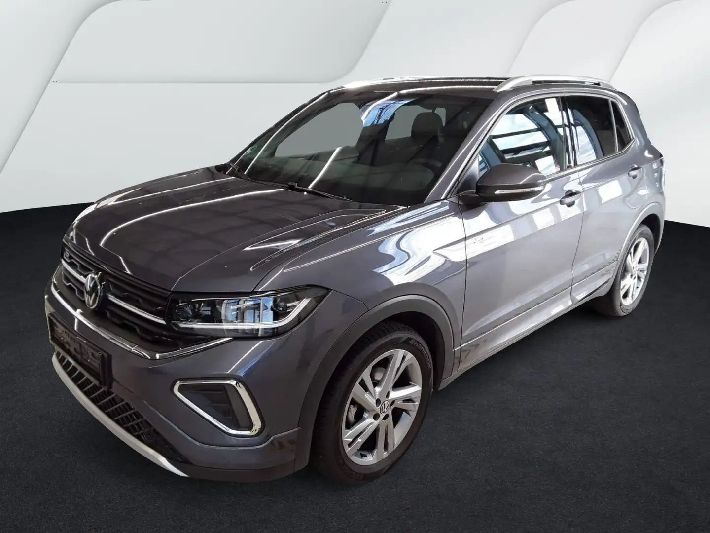 Volkswagen T-Cross 1.5 TSI DSG R-LINE*IQ.LIGHT*AHK*KAMERA*K Grau - 2
