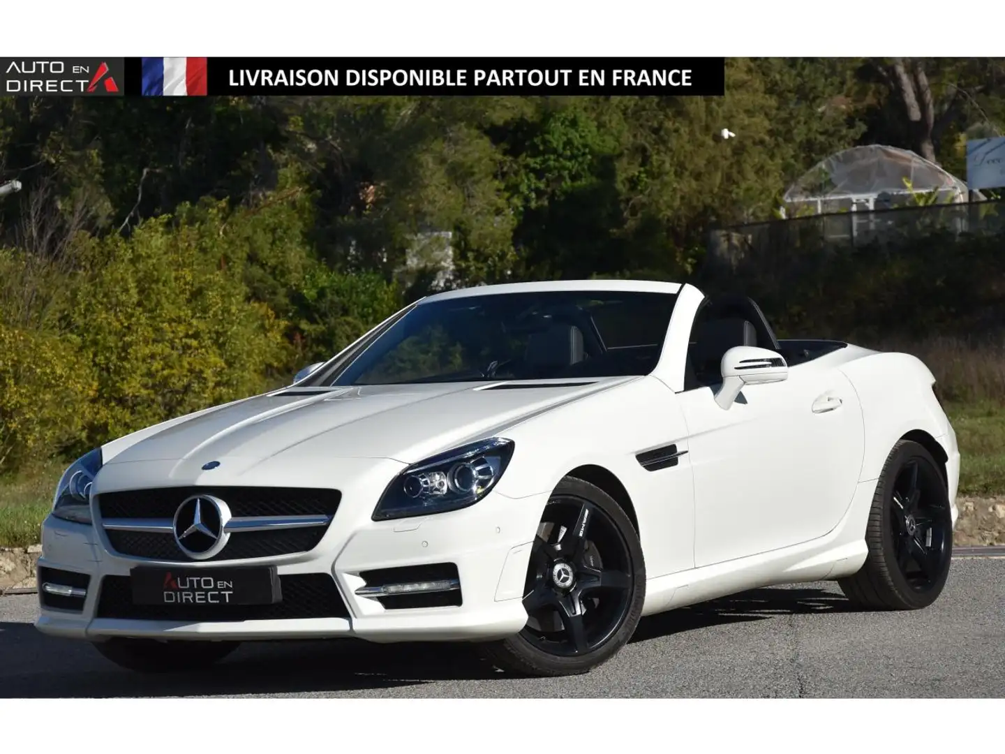 Mercedes-Benz SLK SLK 350 BlueEfficiency - BVA 7G-Tronic Plus  COUPE CABRIOLET - BM 172 BVA Weiß - 1