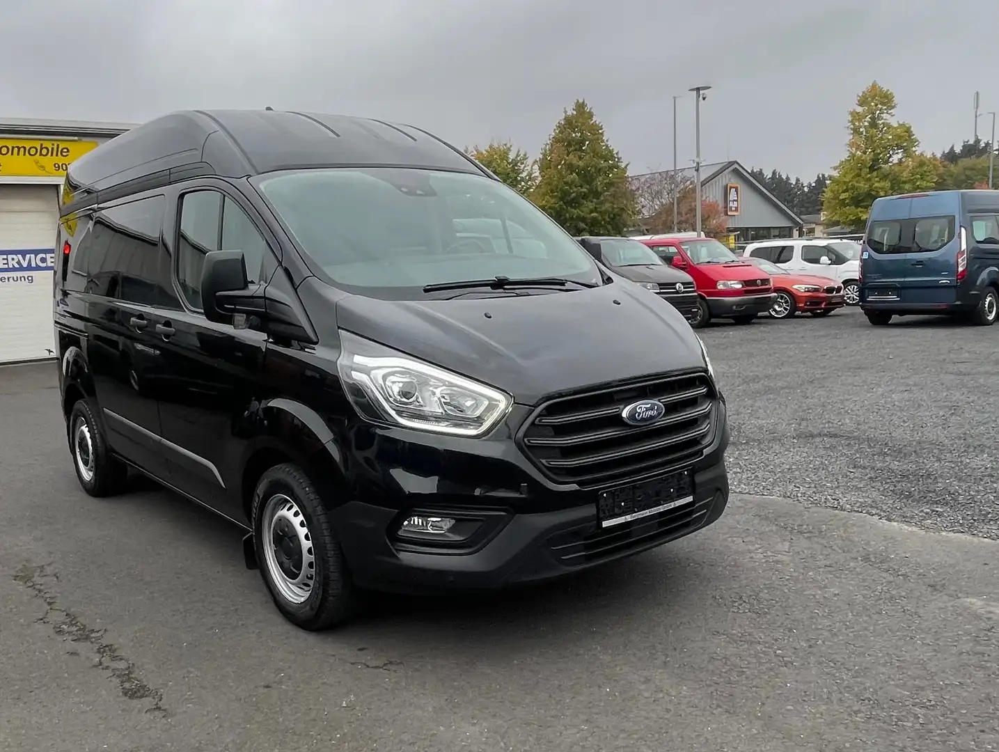 Ford Transit Custom L1 H2 Hochdach Passivfahrer Automatik Klima Noir - 2