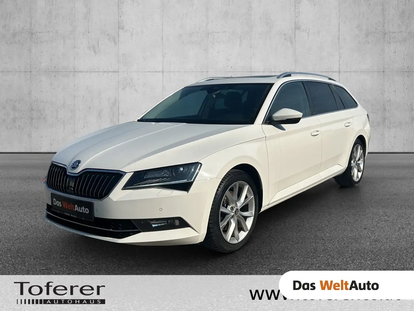 Skoda Superb ŠKODA Superb Kombi 2,0 TDI Style DSG Weiß - 1