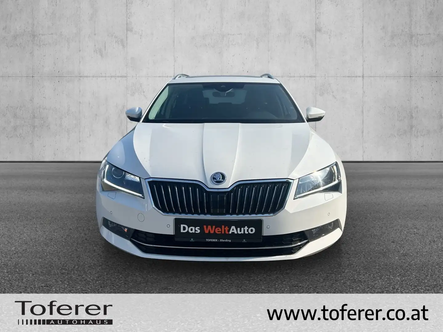Skoda Superb ŠKODA Superb Kombi 2,0 TDI Style DSG Weiß - 2