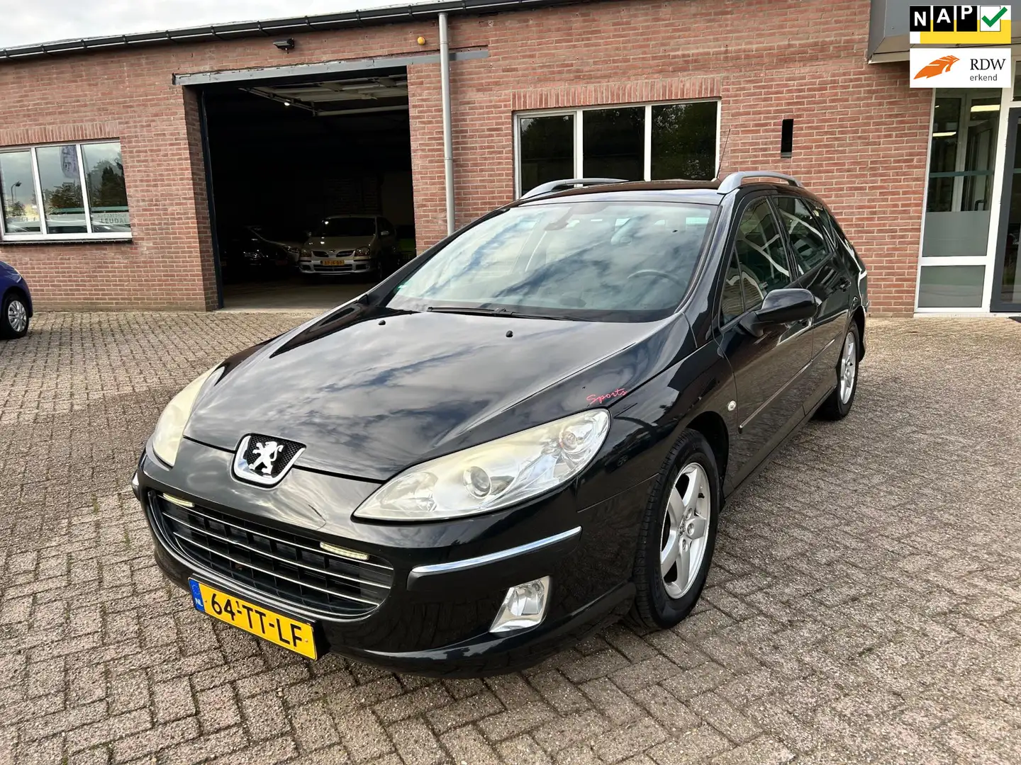 Peugeot 407 SW 1.8-16V XT // Panoramadak //luxe uitgevoerd Zwart - 1