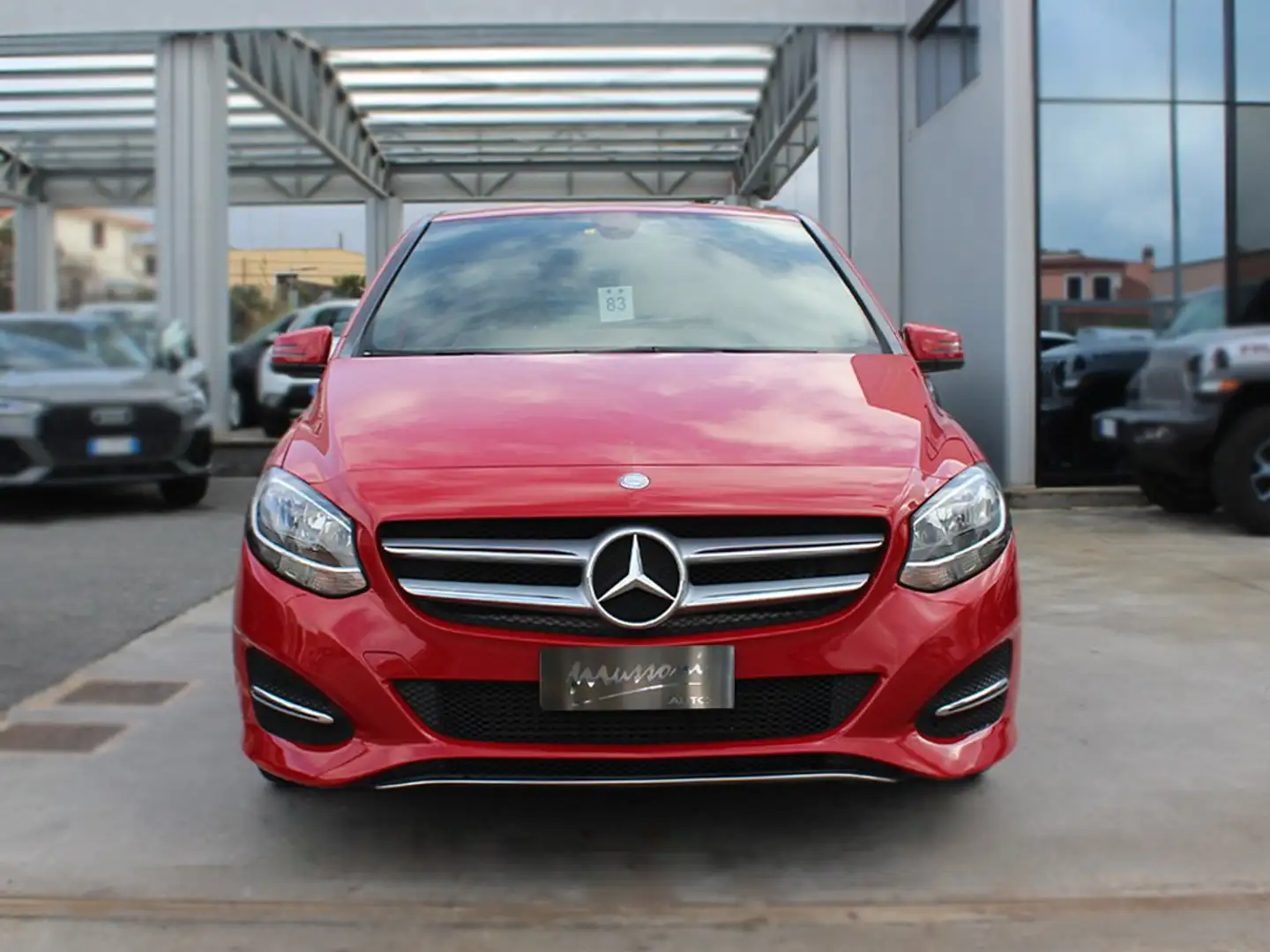 Mercedes-Benz B 180 d (cdi) Sport auto Rosso - 2