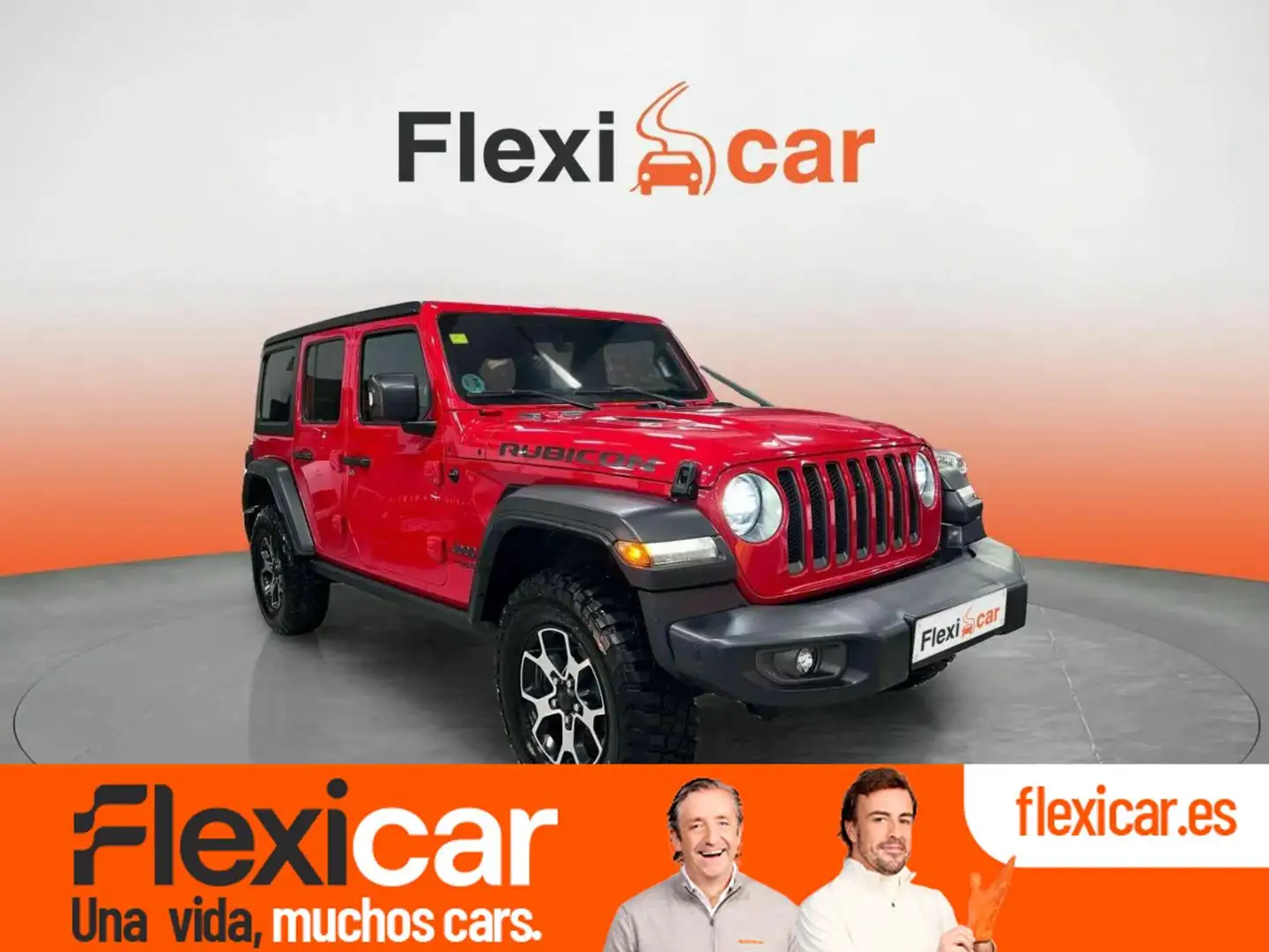 Jeep Wrangler 2.2CRD Rubicon 8ATX Rojo - 1