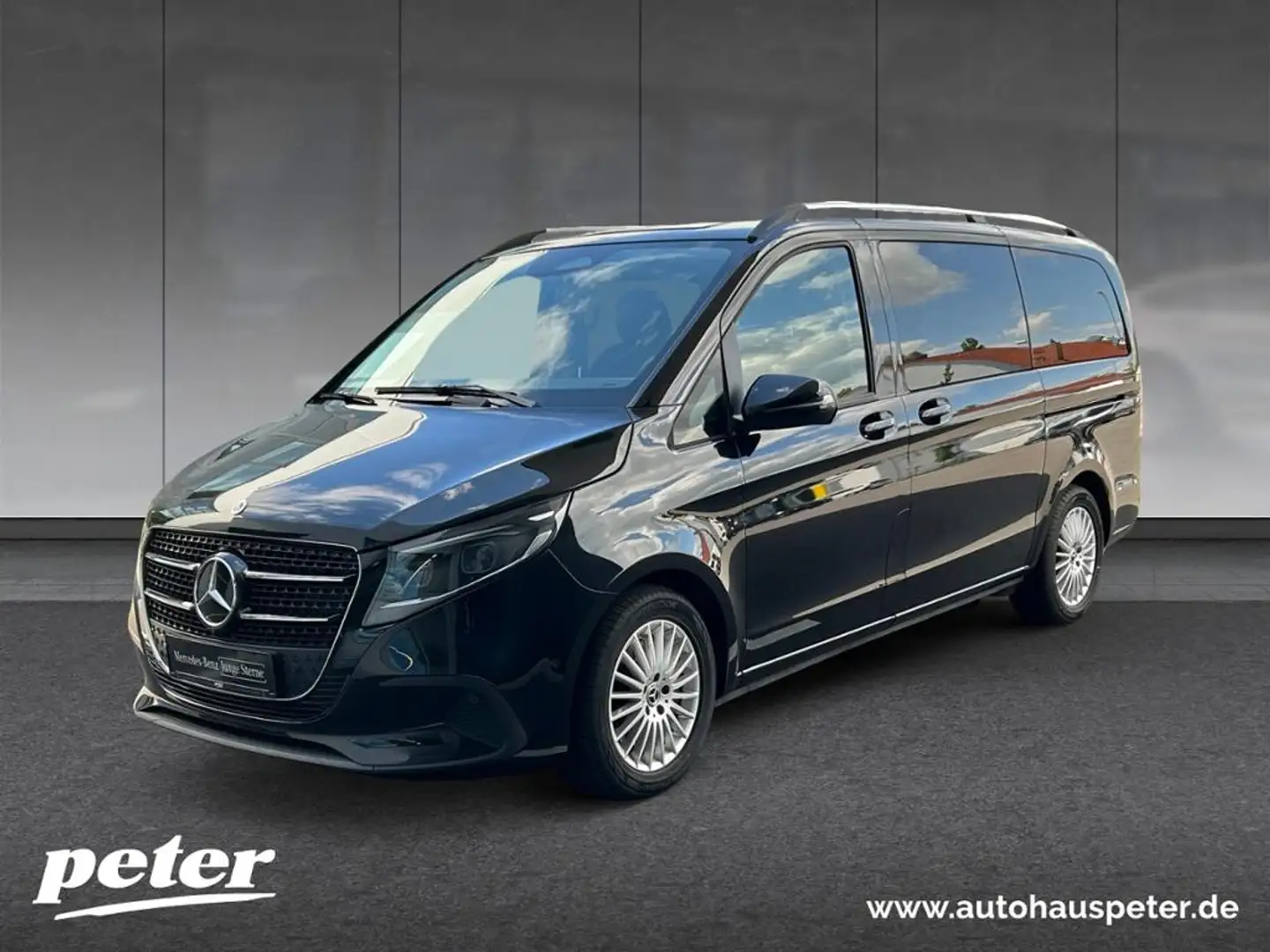 Mercedes-Benz V 220 d STYLE 9GT+LED+AHK+DISTR+STHZG Noir - 2
