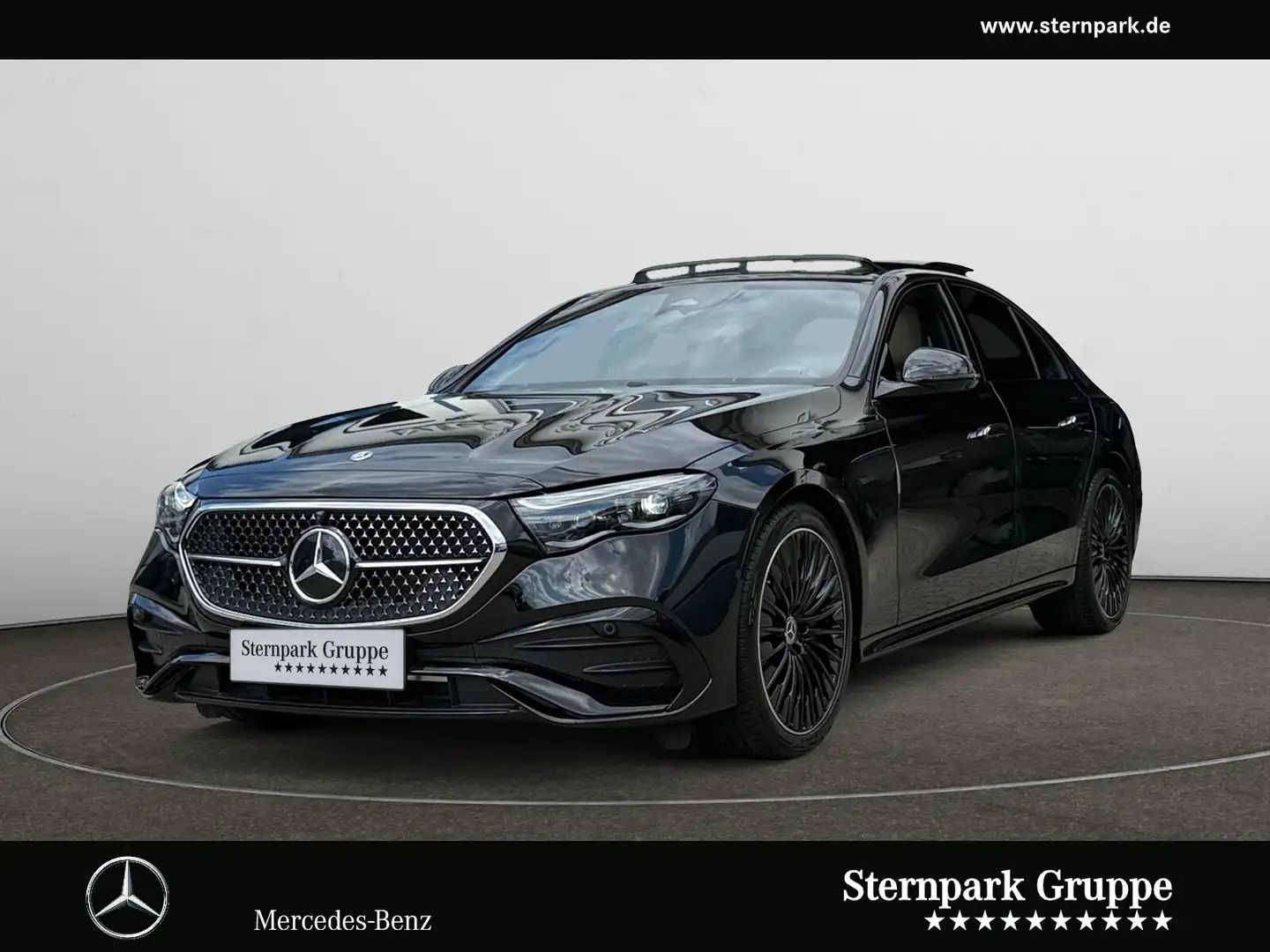 Mercedes-Benz E 220 E 220 d AMG Night+Pano+360°+Distro+Superscreen+ Noir - 1