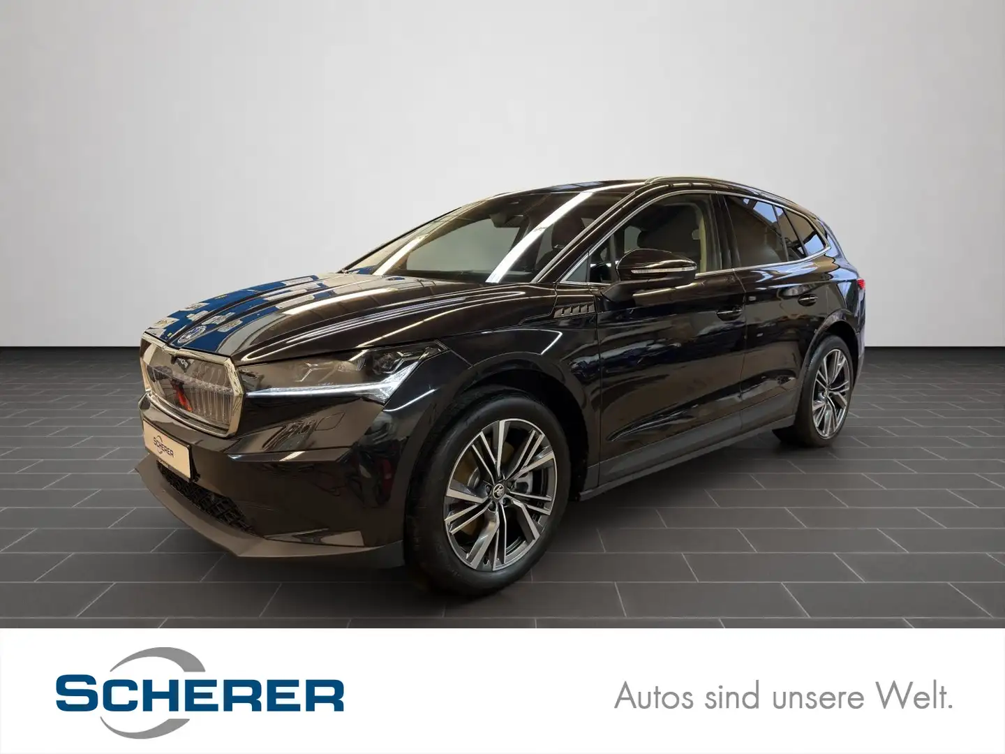 Skoda Enyaq 80X LED HEAD-UP NAVI KAMERA KEYLESS Schwarz - 1