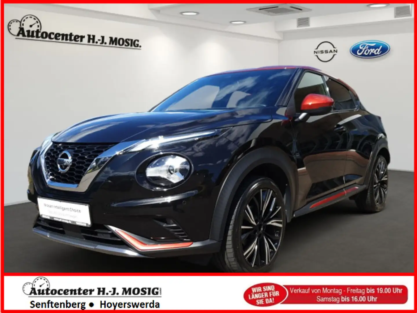 Nissan Juke 1,0 Automatik N-Design / +Winterräder Schwarz - 1