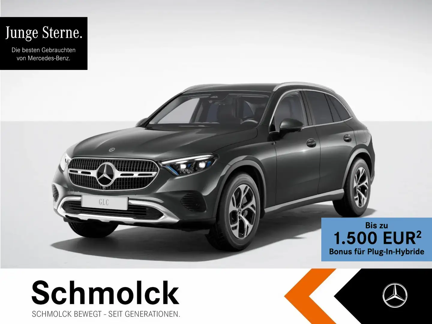 Mercedes-Benz GLC 300 e 4M AVANTGARDE+9G+DIGL+AHK+DSTR+MEMORY Grau - 1