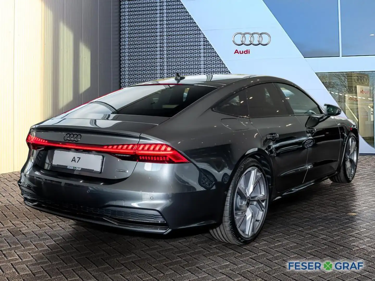 Audi A7 Sportback 40 TDI qu. 2x S line/HD-Matrix/B&O Szürke - 2