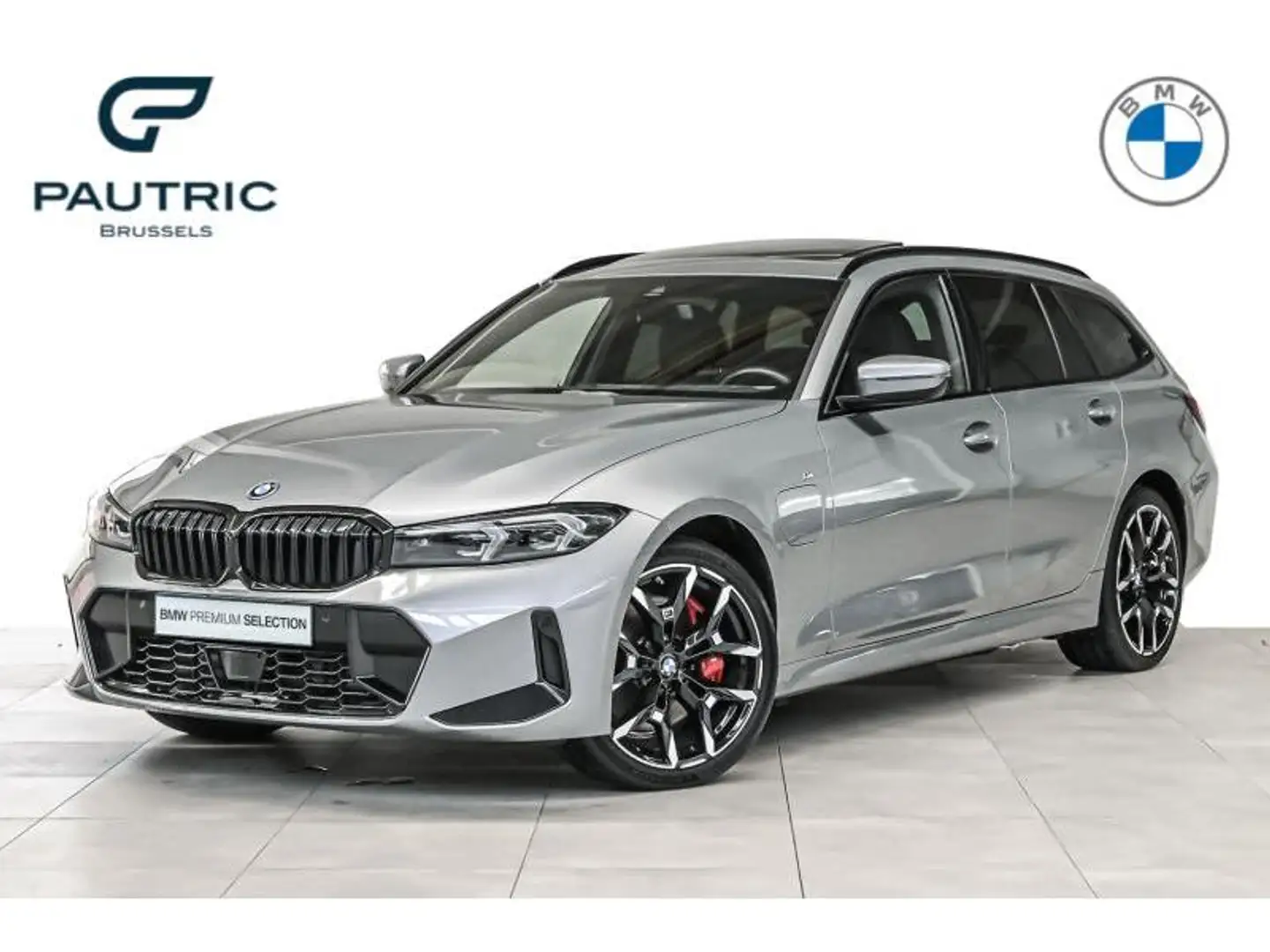 BMW 330 e Touring - 2ans/jaar garantie Gris - 1