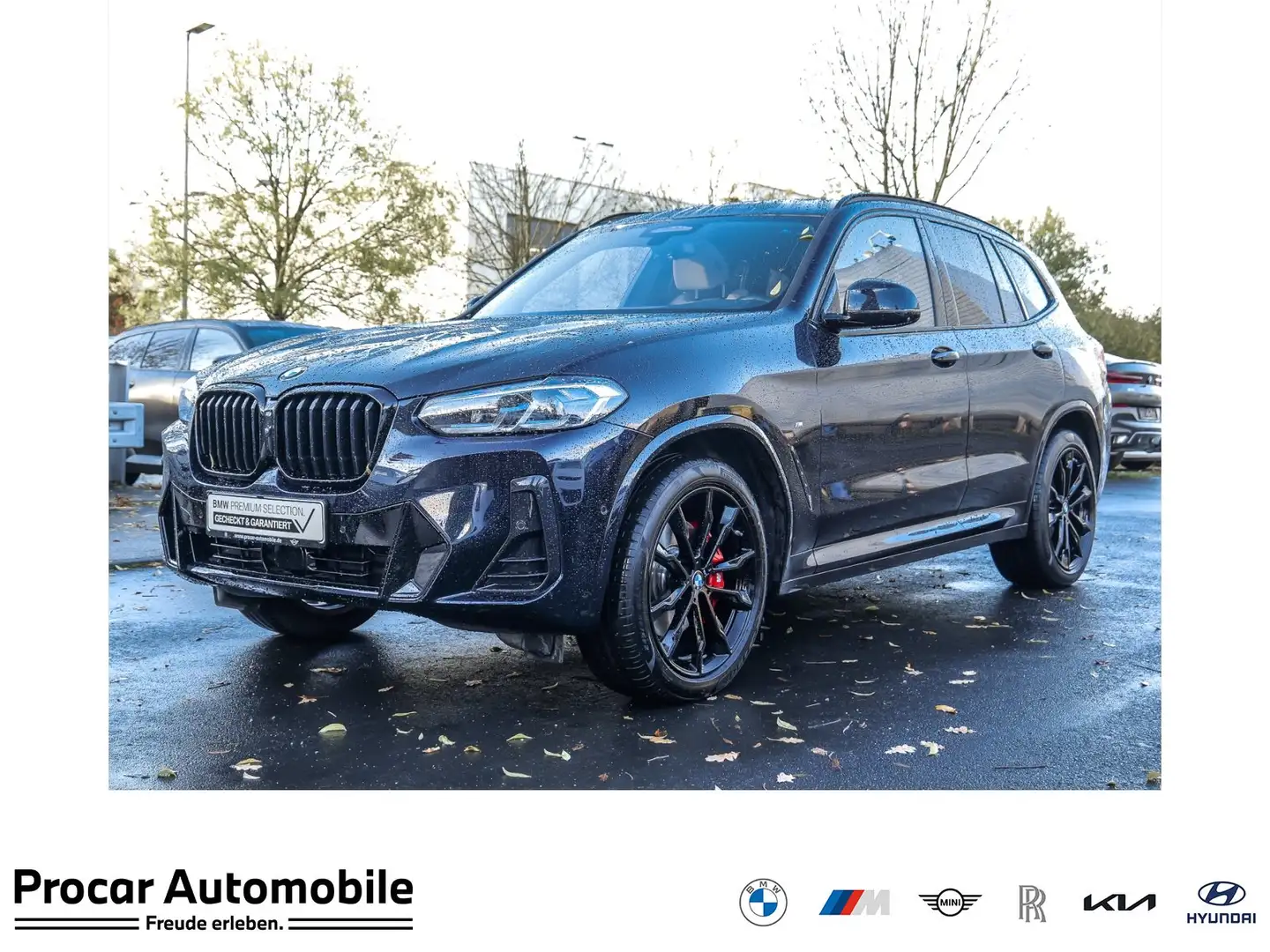 BMW X3 xDrive30i M Sport HUD PANO ACC AHK RFK LM Schwarz - 1