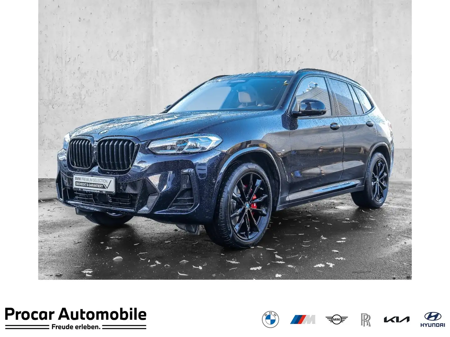 BMW X3 xDrive30i M Sport HUD PANO ACC AHK RFK LM Schwarz - 1
