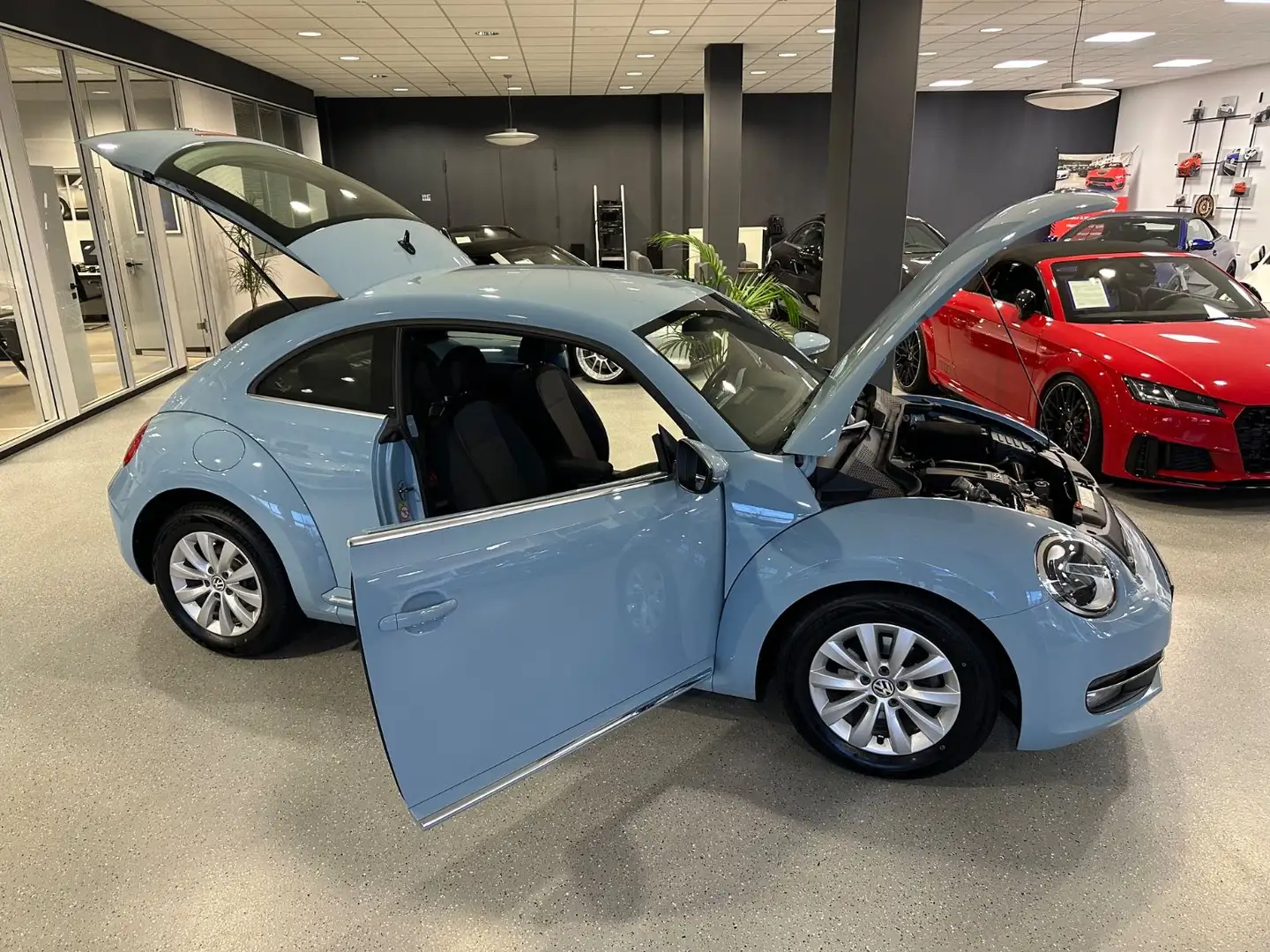 Volkswagen Beetle Design|1HD|Garantie|Inspektion+Reifen neu Blau - 2