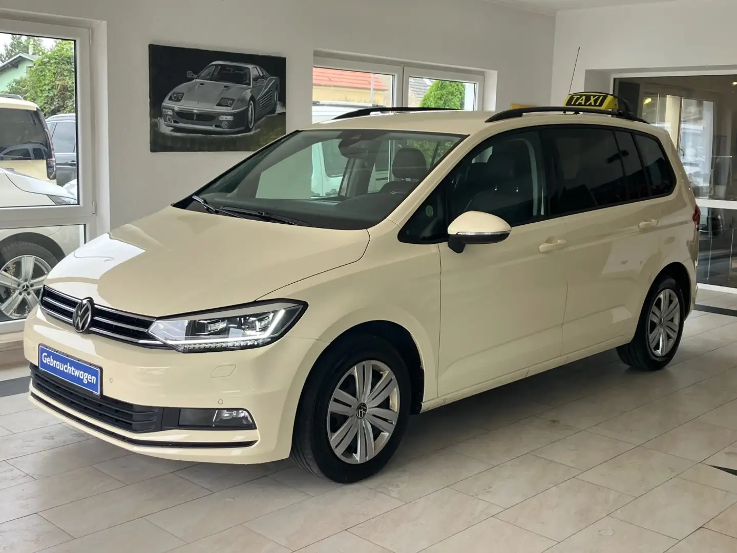 Volkswagen Touran 2.0 TDI TAXI DSG 7Si. Kamera ACC LED Beige - 1