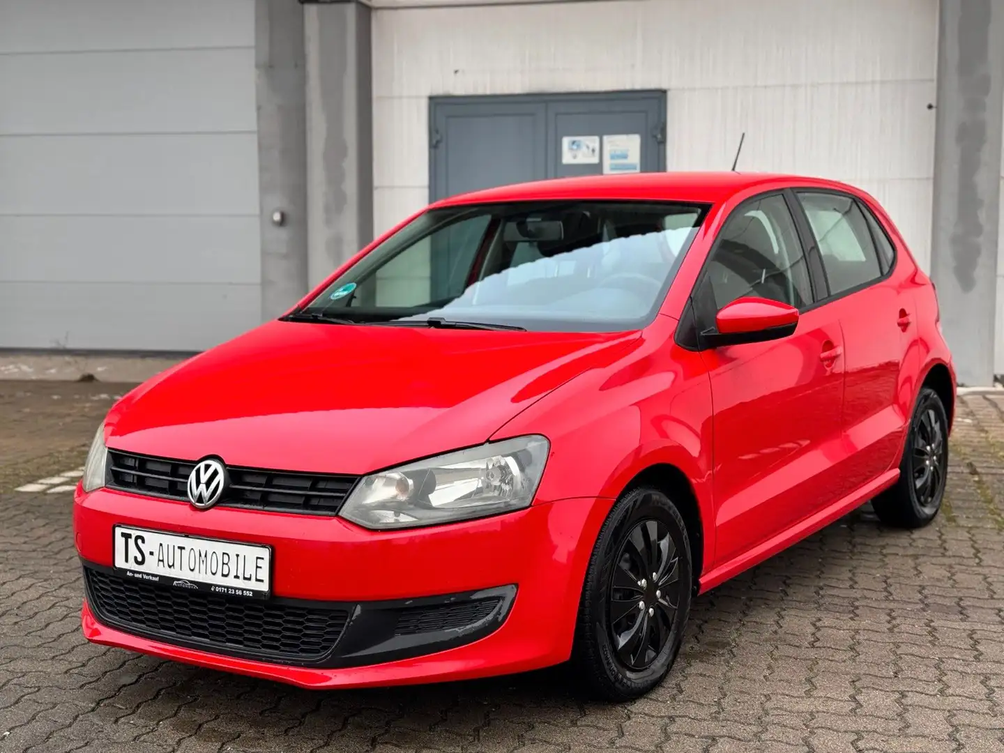 Volkswagen Polo V Trendline*TÜV*BLUETOOHT*ALLWETTEREIFEN* Rot - 1