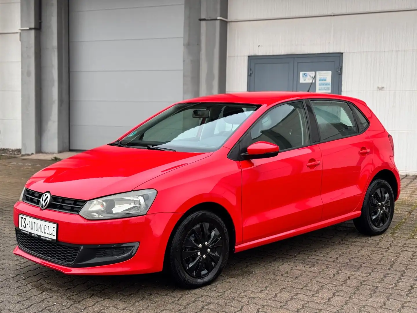 Volkswagen Polo V Trendline*TÜV*BLUETOOHT*ALLWETTEREIFEN* Rot - 2