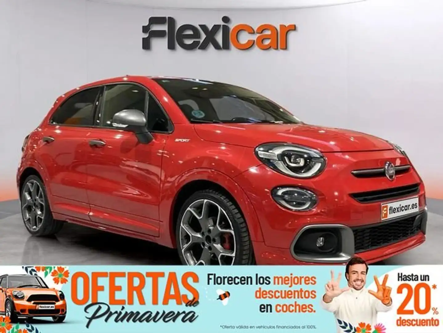 Fiat 500X 1.0 Firefly S&S Sport Rojo - 1