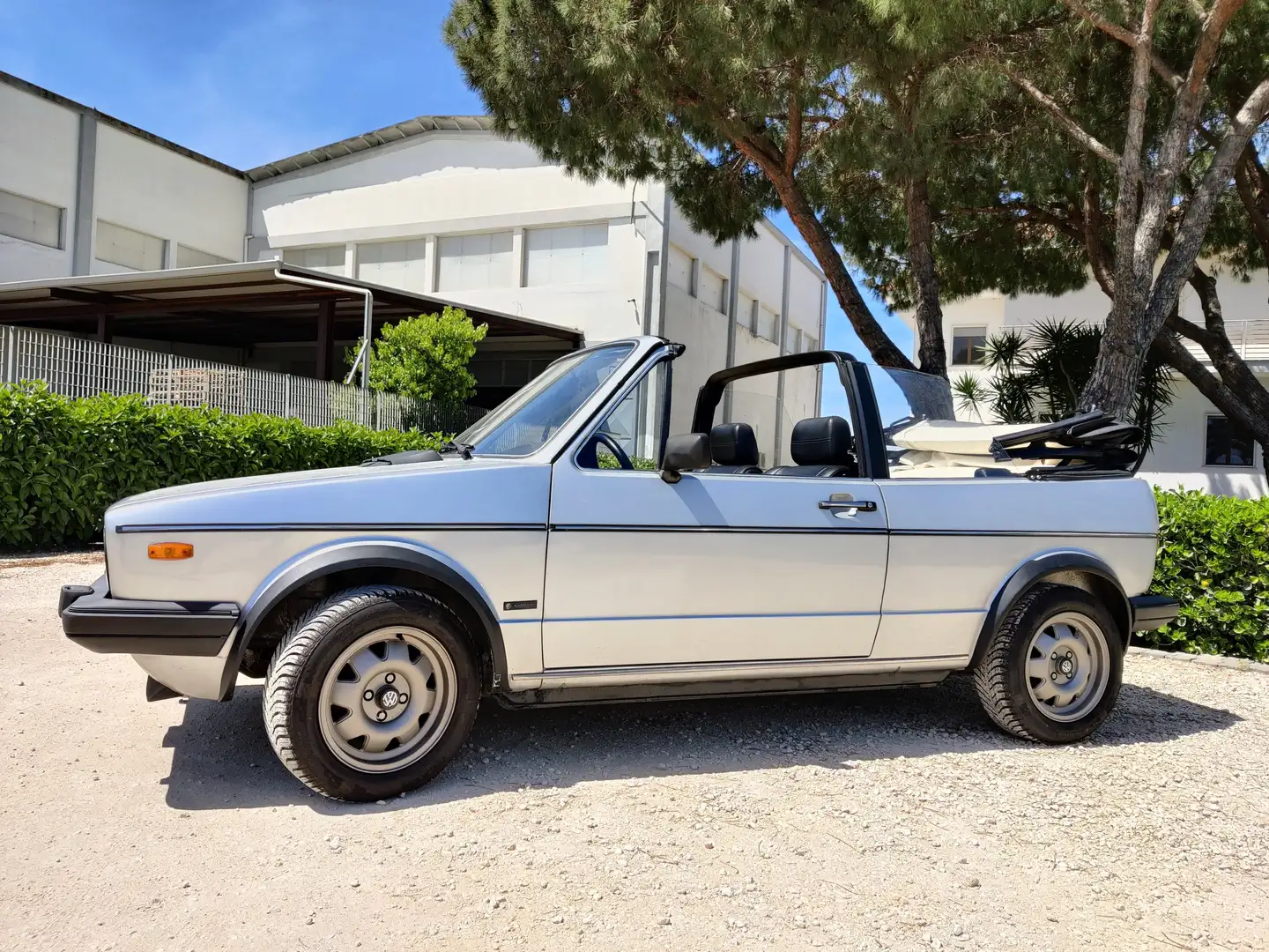 Volkswagen Golf Cabriolet GLS karmann Gümüş rengi - 2
