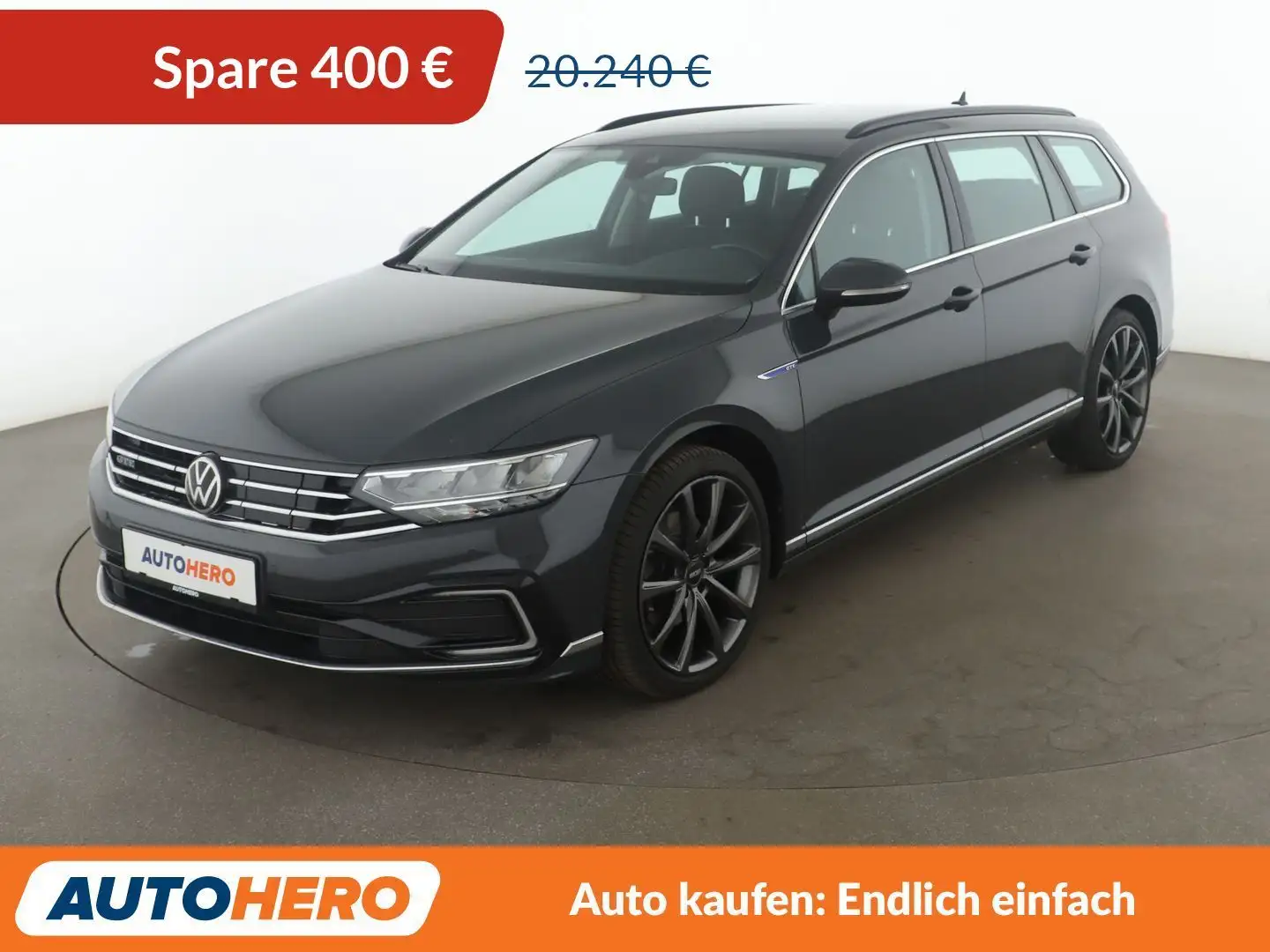 Volkswagen Passat 1.4 GTE Aut.*NAVI*LED*ACC*PDC*SHZ* Grau - 1