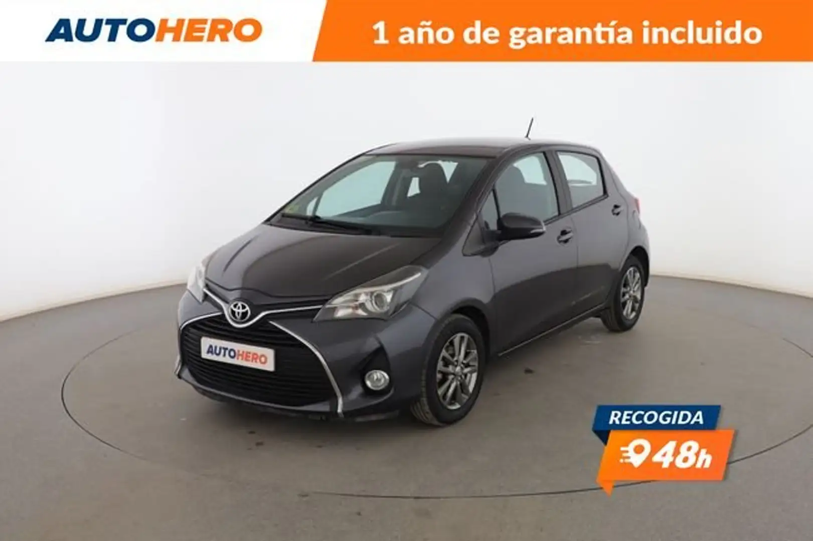 Toyota Yaris 1.4D-4D Active Gris - 1