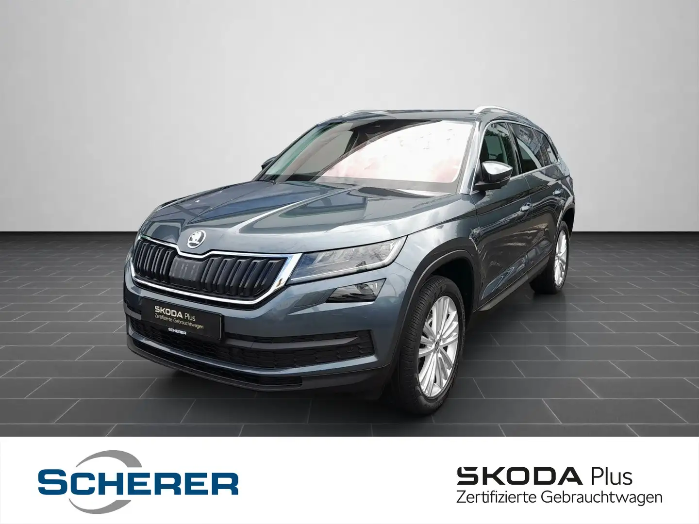 Skoda Kodiaq Style 2.0 TDI DSG AHK Navi VC SHZ Grau - 1