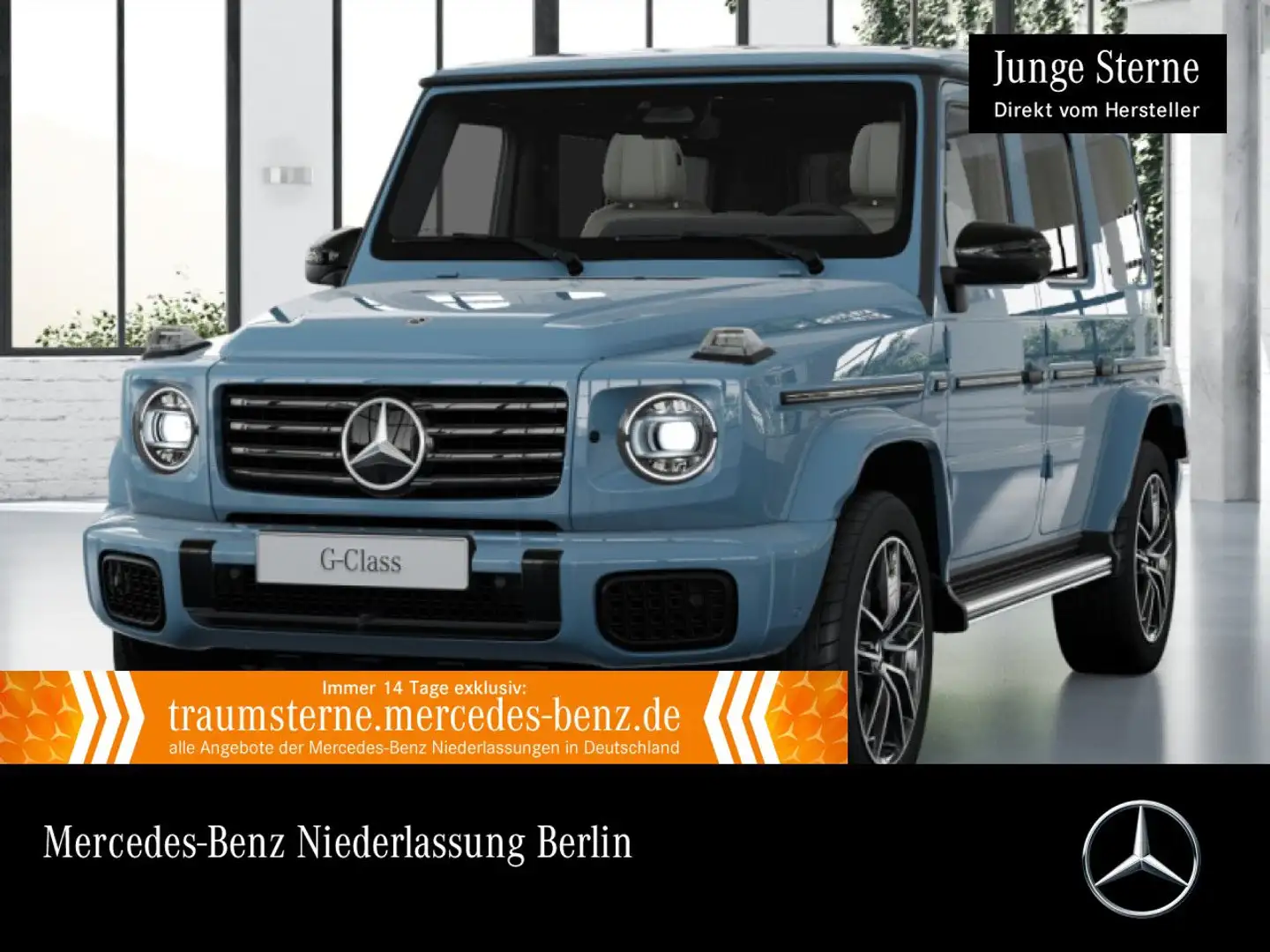 Mercedes-Benz G 450 d Exclusive AMG 360° Stdhzg Multibeam Distr. Blau - 1