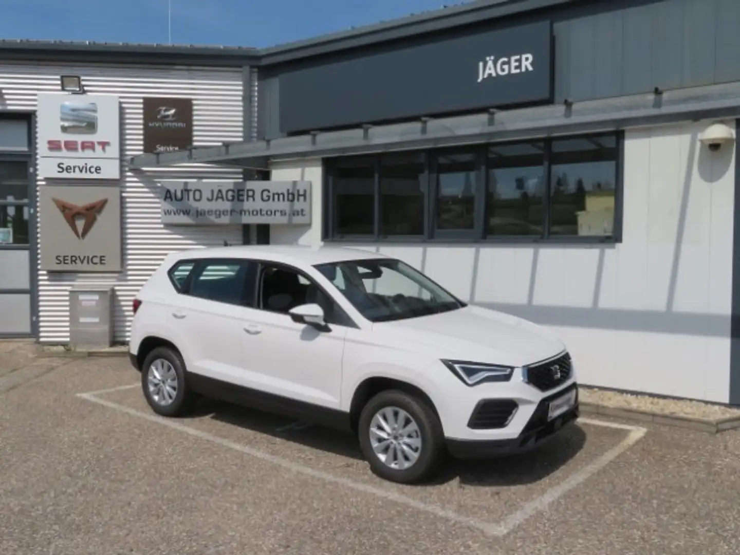 SEAT Ateca 1,0 TSI Reference Edition Weiß - 1