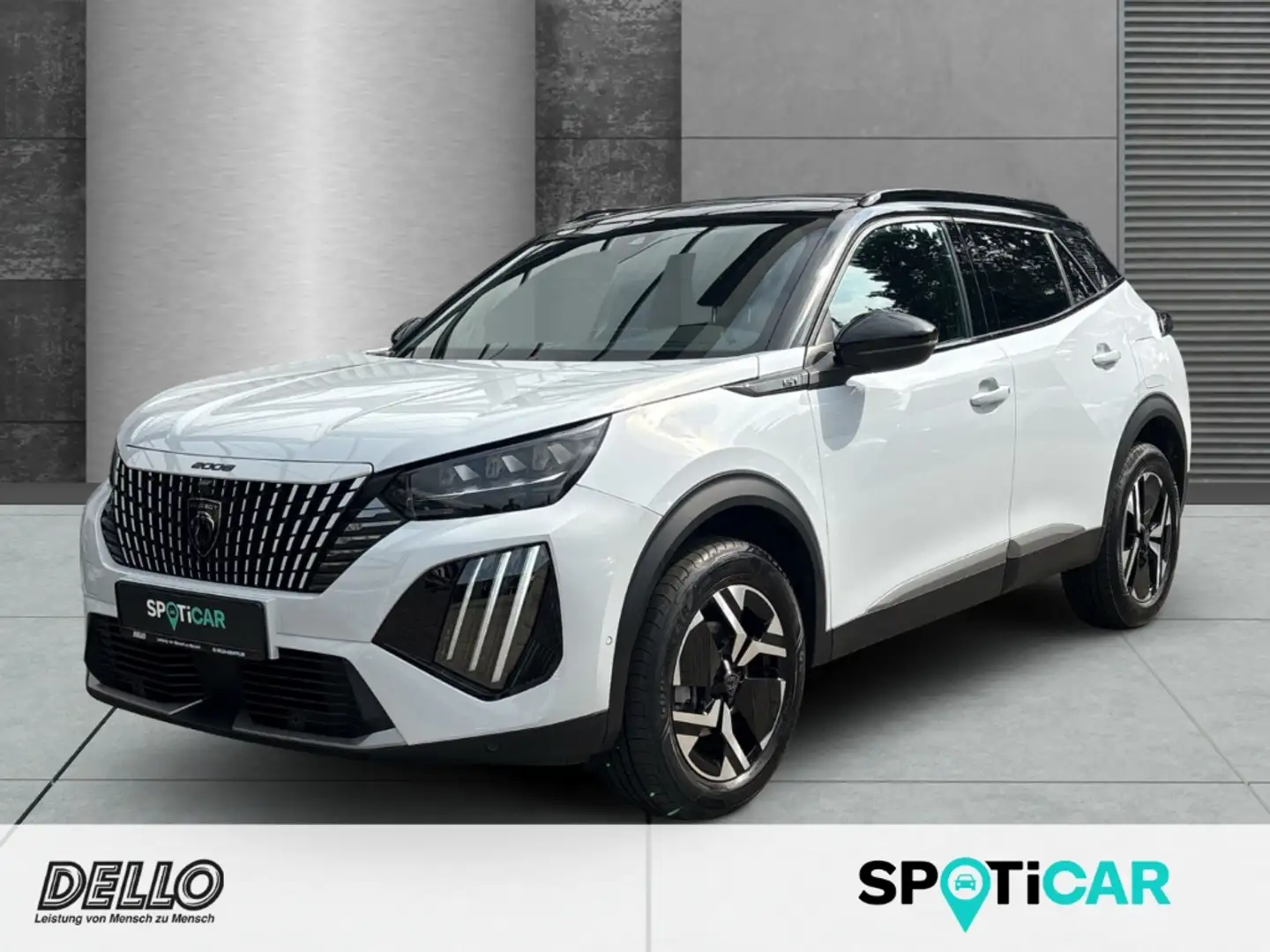 Peugeot 2008 GT PureTech 130 8-AT Navi Leder 360 Kamera Massage Wit - 1