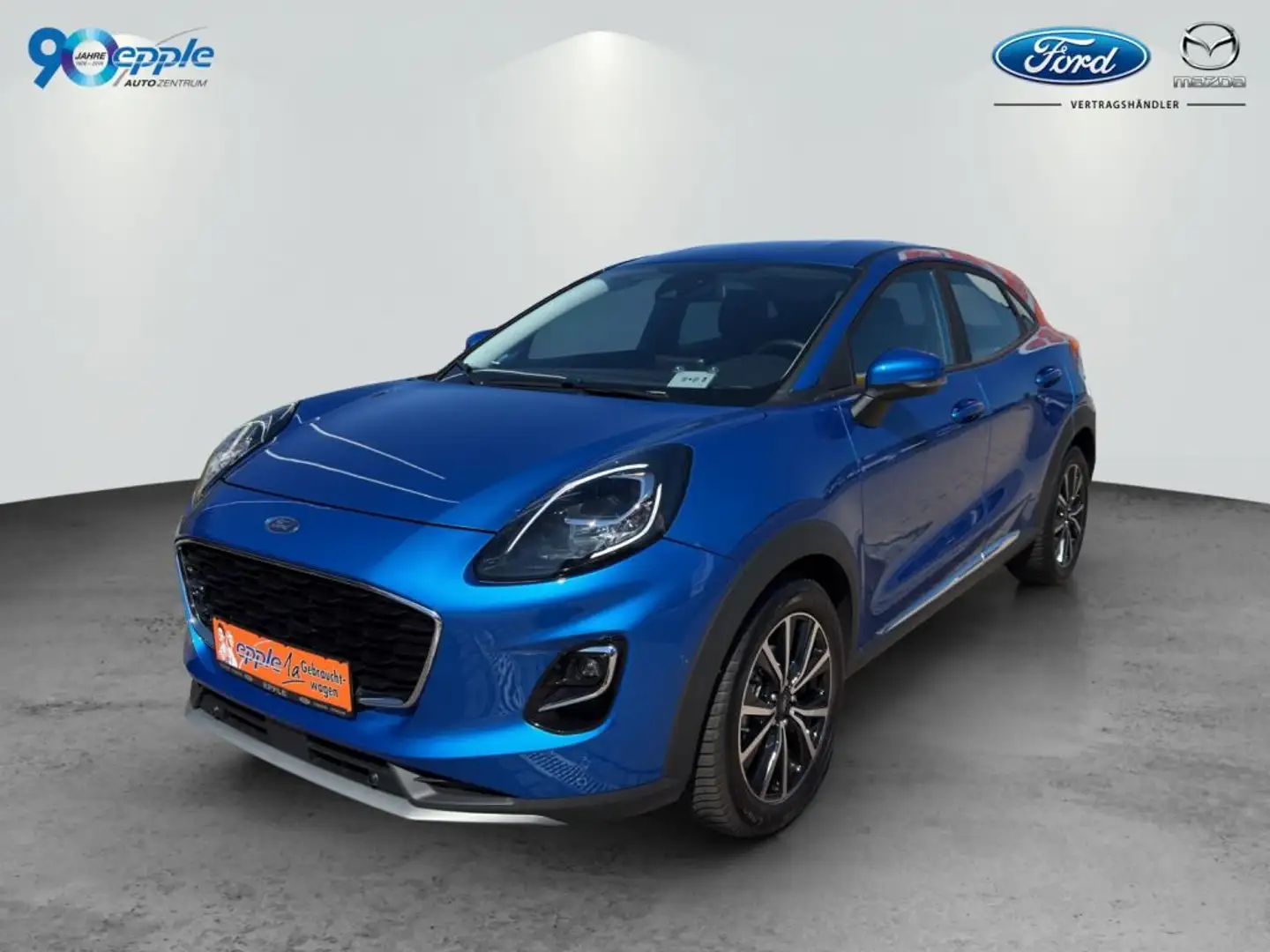 Ford Puma 1.0 EcoBoost Hybrid TITANIUM Blau - 1
