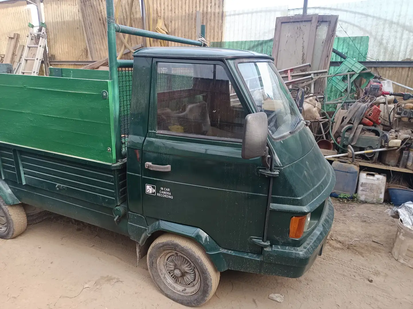 Piaggio Ape Poker Verde - 2