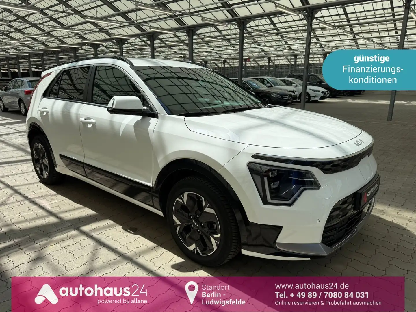 Kia Niro e-Niro Vision (64,8kWh) ACC|CarPlay|LED|Sitzhzg Weiß - 1