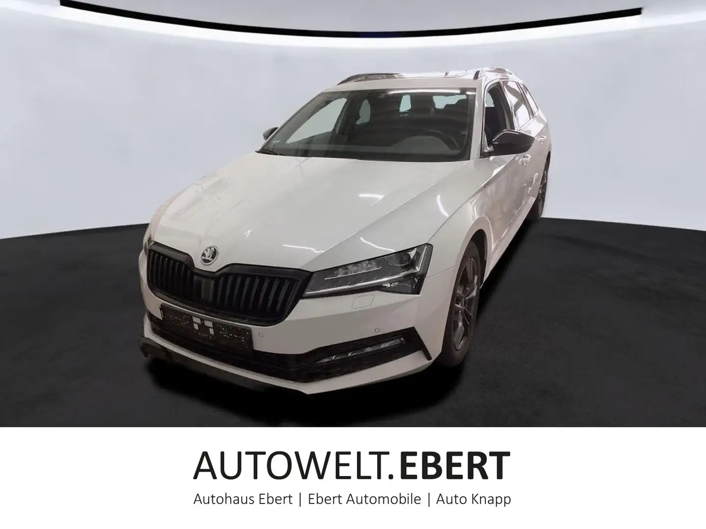 Skoda Superb Combi 2.0 TSI Sportline DSG/PANO/AHK/CAM/ Weiß - 1