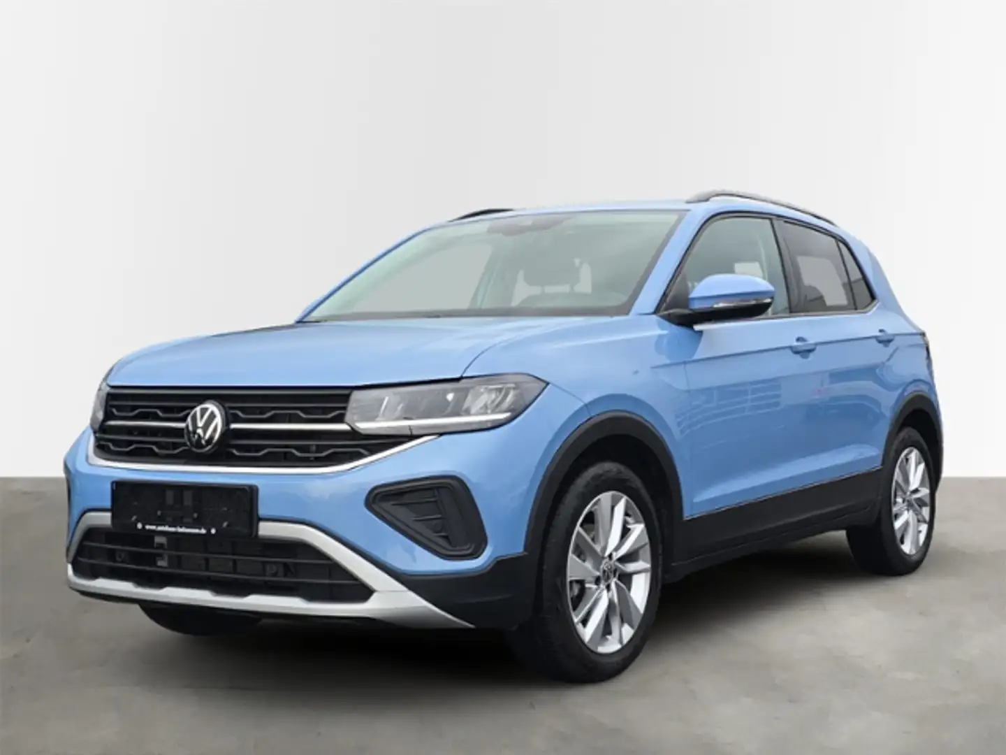 Volkswagen T-Cross Life 1.0 TSI LED+KLIMA+SITHZ+PDC+ACC+LMF Blauw - 2