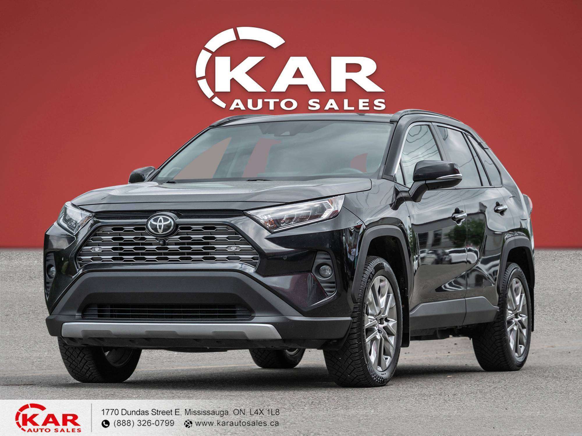 Black 2021 Toyota RAV4 SUV / Crossover All-Wheel Drive 8-Speed Automatic