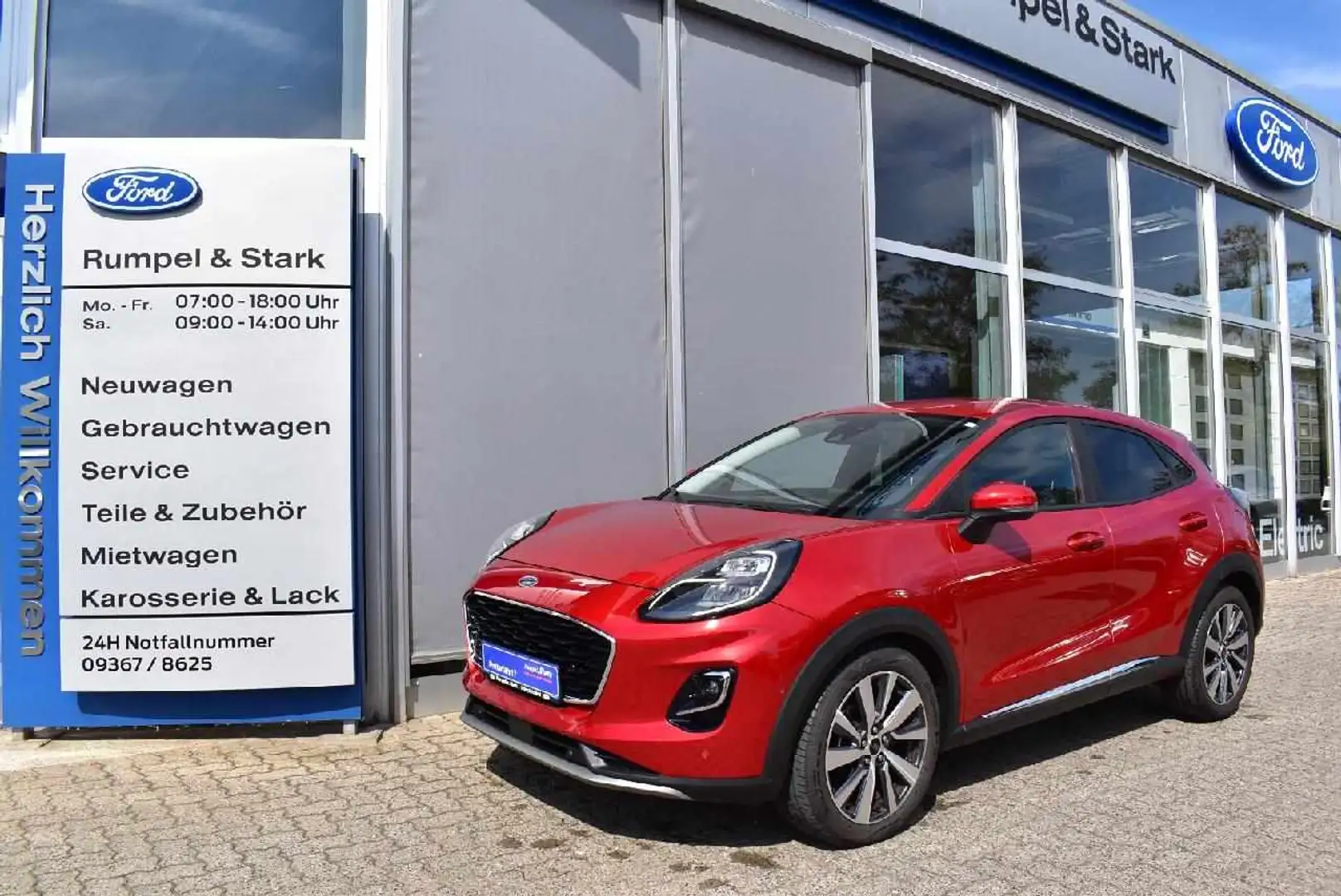 Ford Puma Titanium X Rot - 1