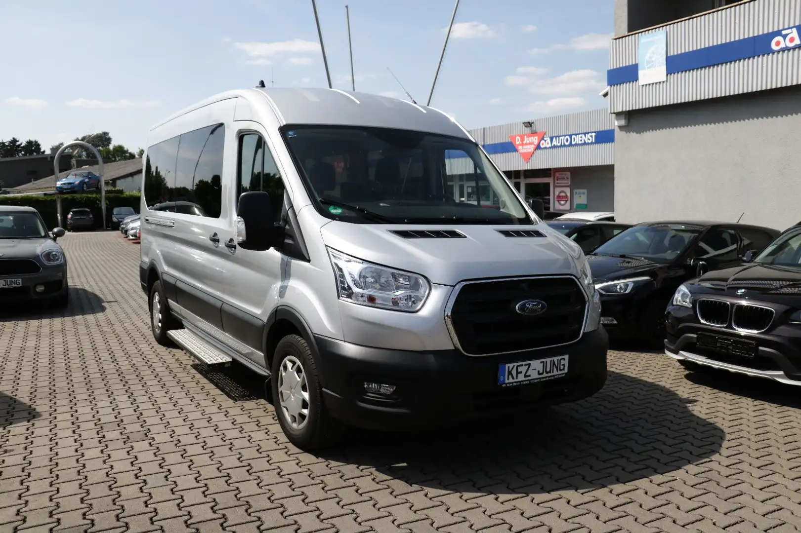 Ford Transit Kombi 350 L3 H2*Kamera*9-Sitze*Klima* Silber - 2