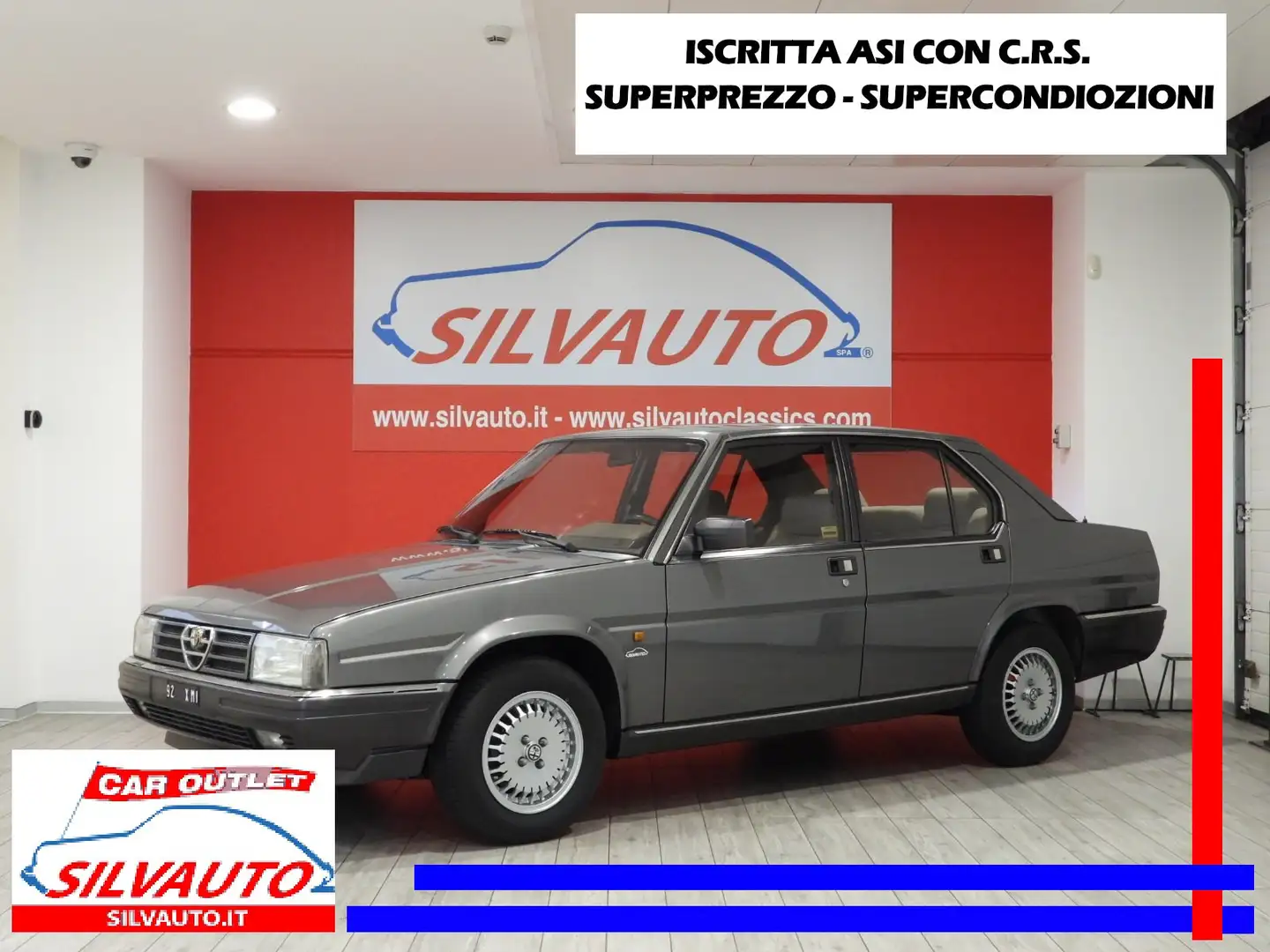Alfa Romeo 90 90 2.0 INIEZIONE – ISCRITTA ASI CON C.R.S.(1985) Šedá - 1